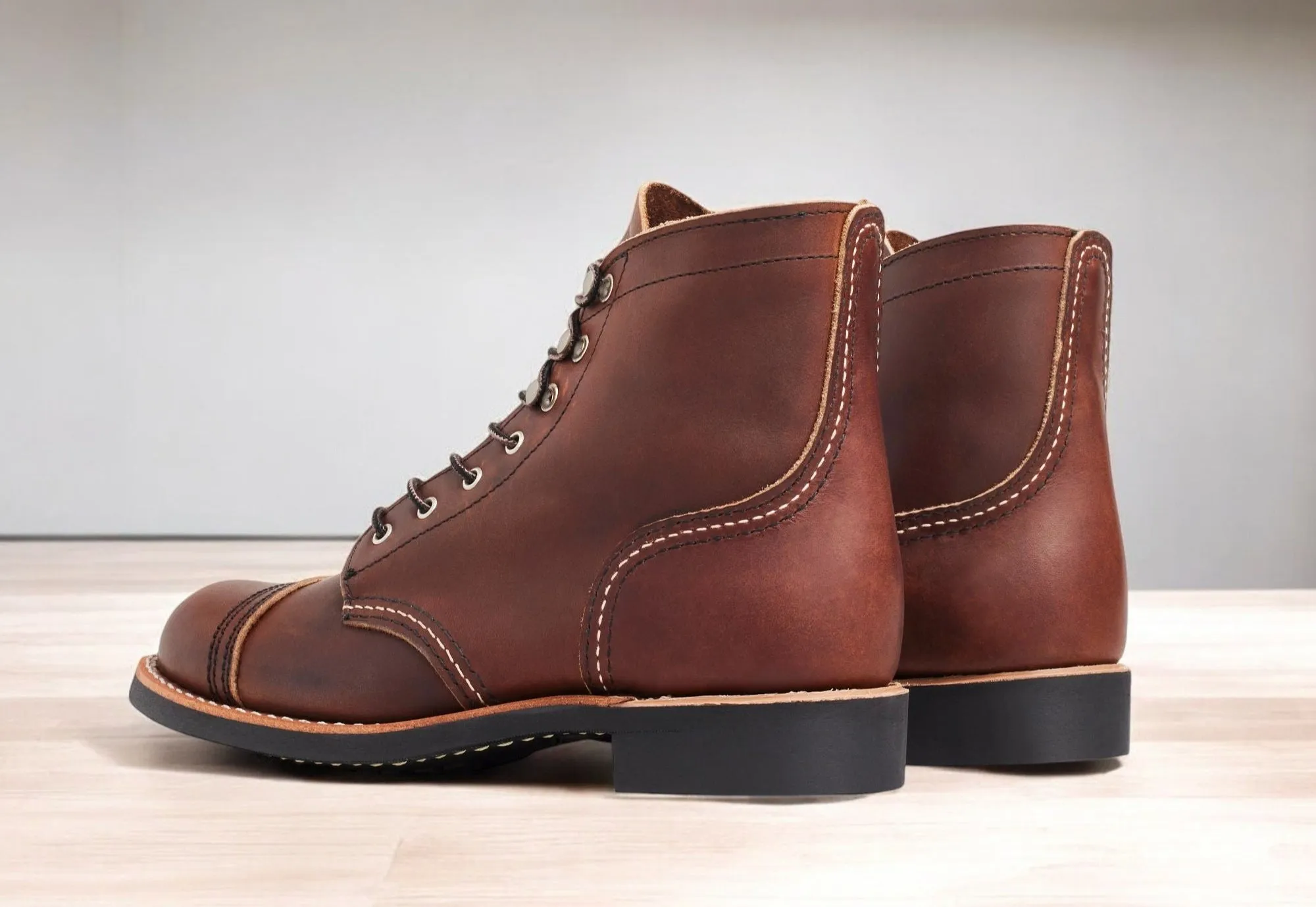 Red Wing Shoes Women's Red Wing Iron Ranger Short Boot Medium Width Width) sold by Zulily product image thumbnail 3