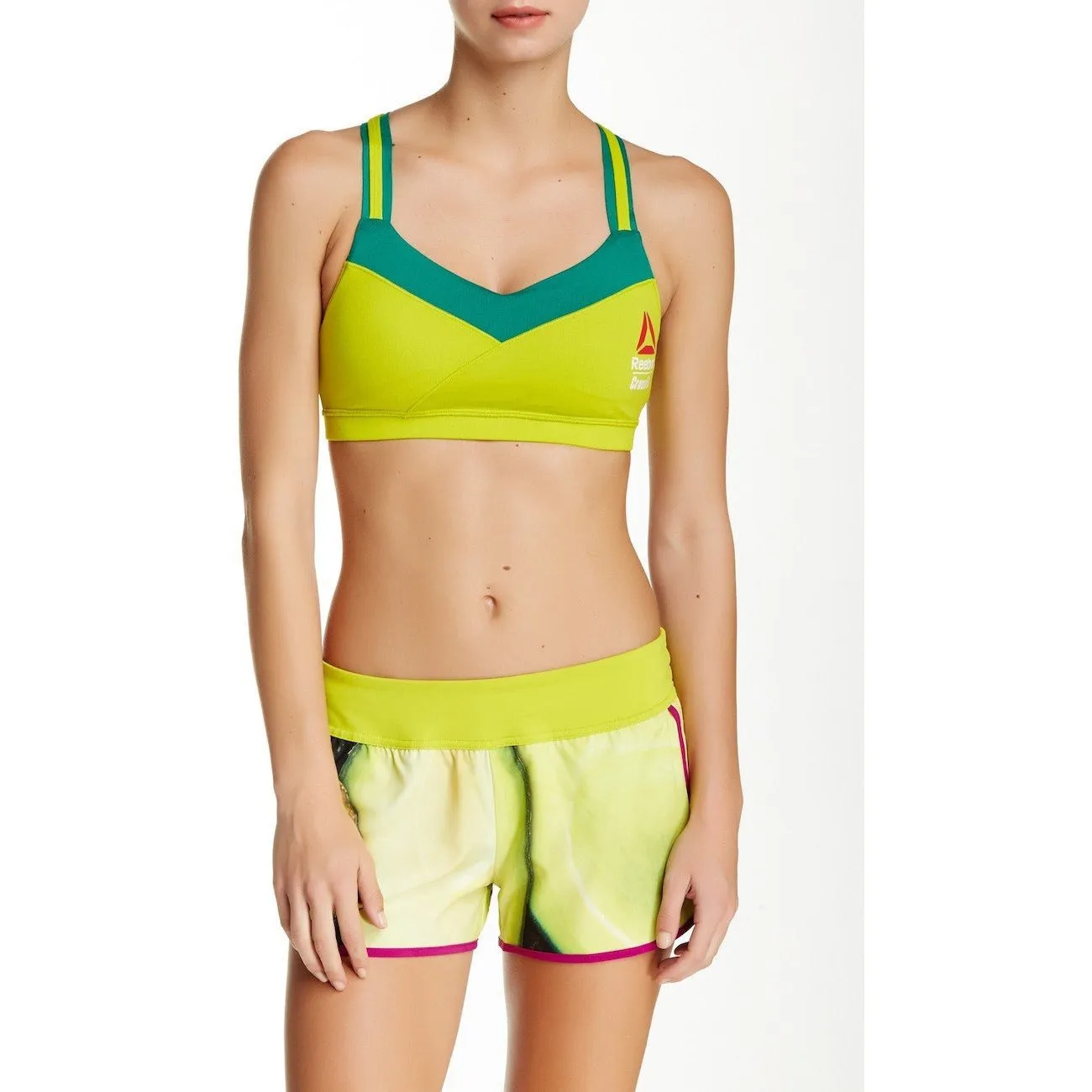 Reebok Women's Rcf Crossfit Games Skinny Strap Bra sold by Zulily