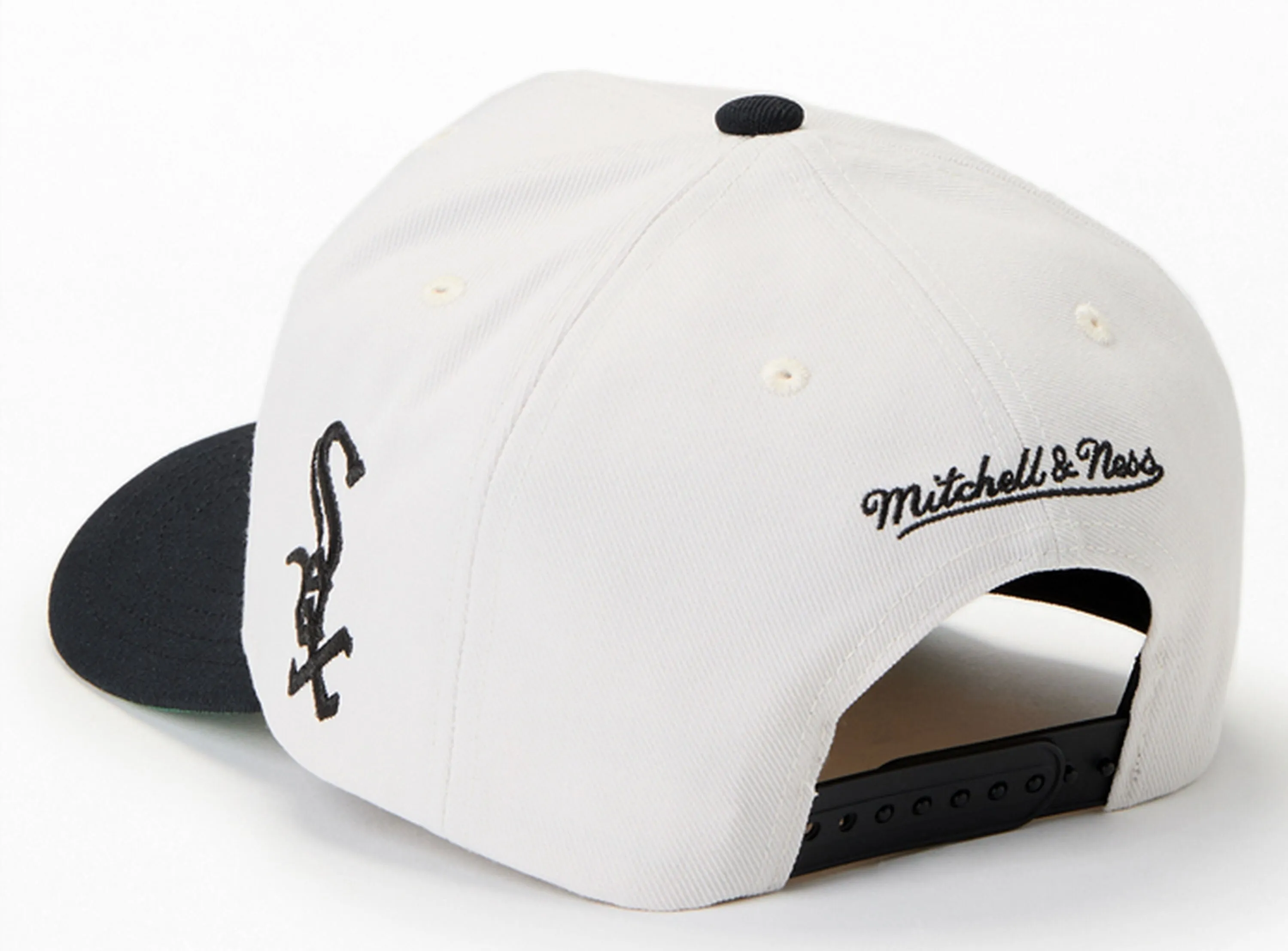 Mitchell & Ness Men's MLB Off Word Pro Snapback White Sox Snapback Caps sold by Zulily product image thumbnail 3