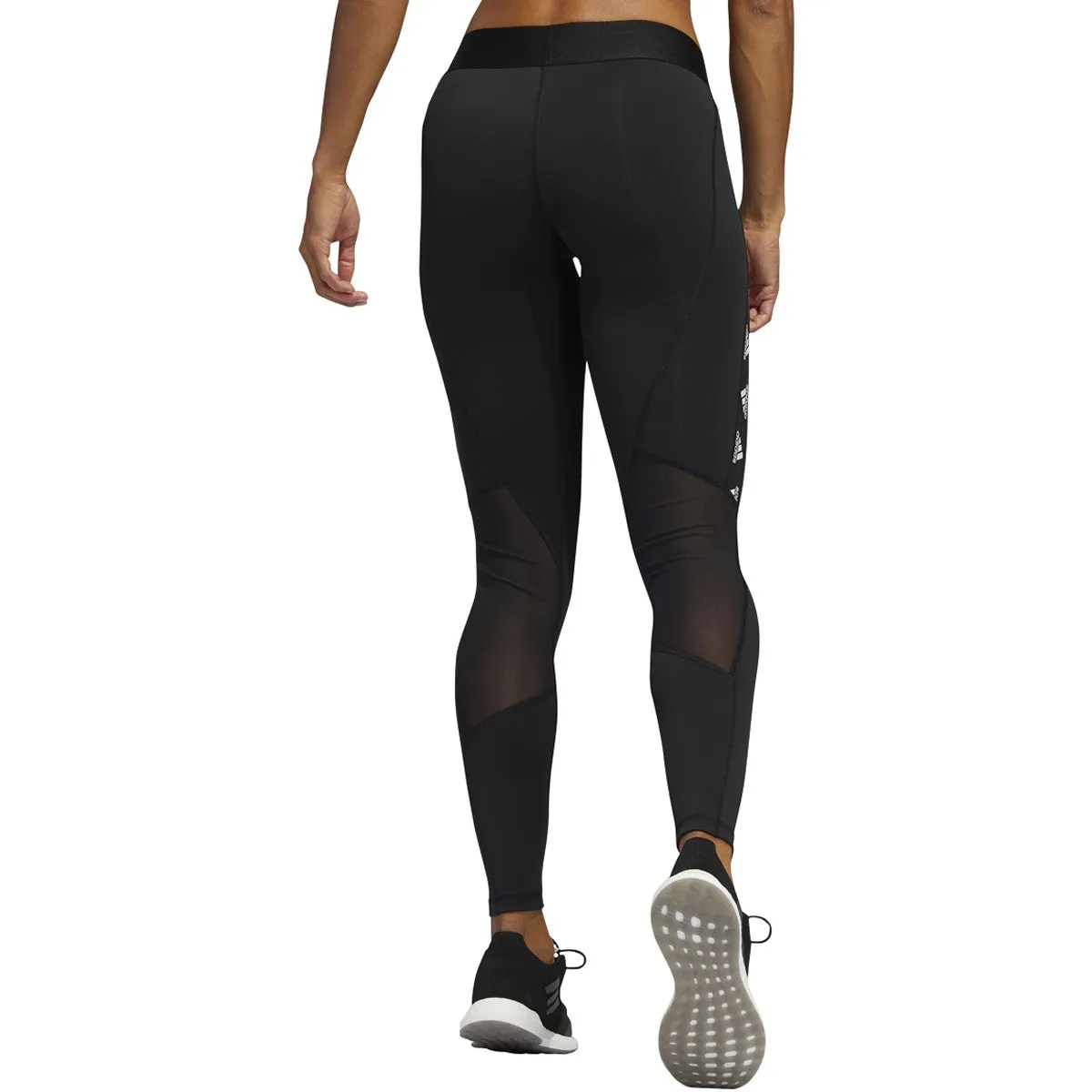 adidas Women's Alphaskin Badge Of Sport Tights Pants sold by Zulily product image thumbnail 2