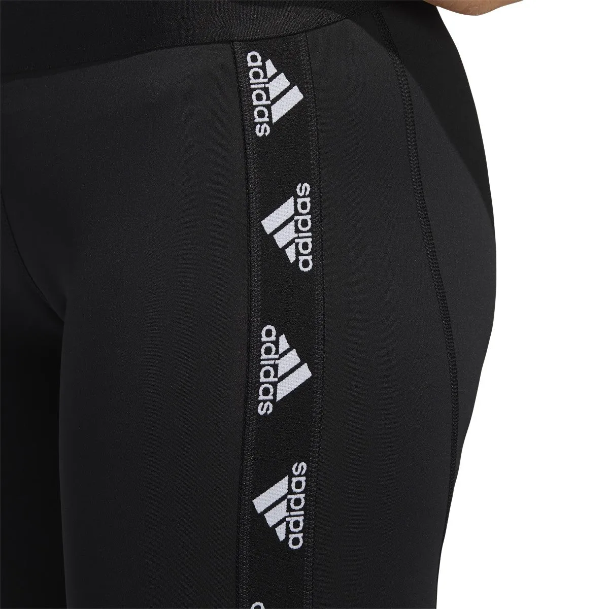 adidas Women's Alphaskin Badge Of Sport Tights Pants sold by Zulily product image thumbnail 4