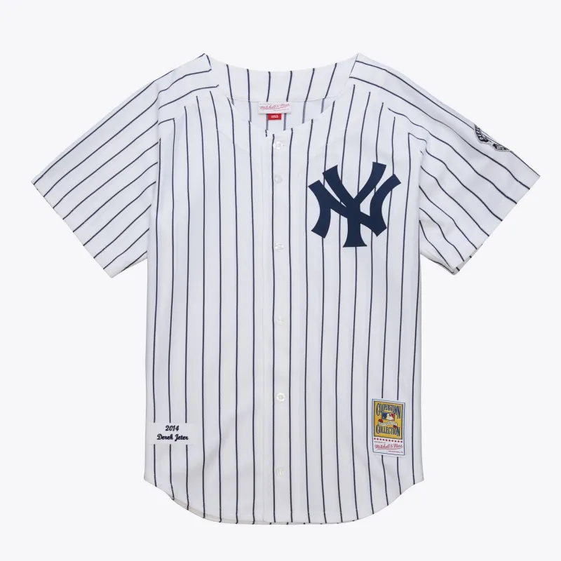 Mitchell & Ness Men's MLB White Home Jersey Yankees 2014 Derek Jeter Jerseys sold by Zulily