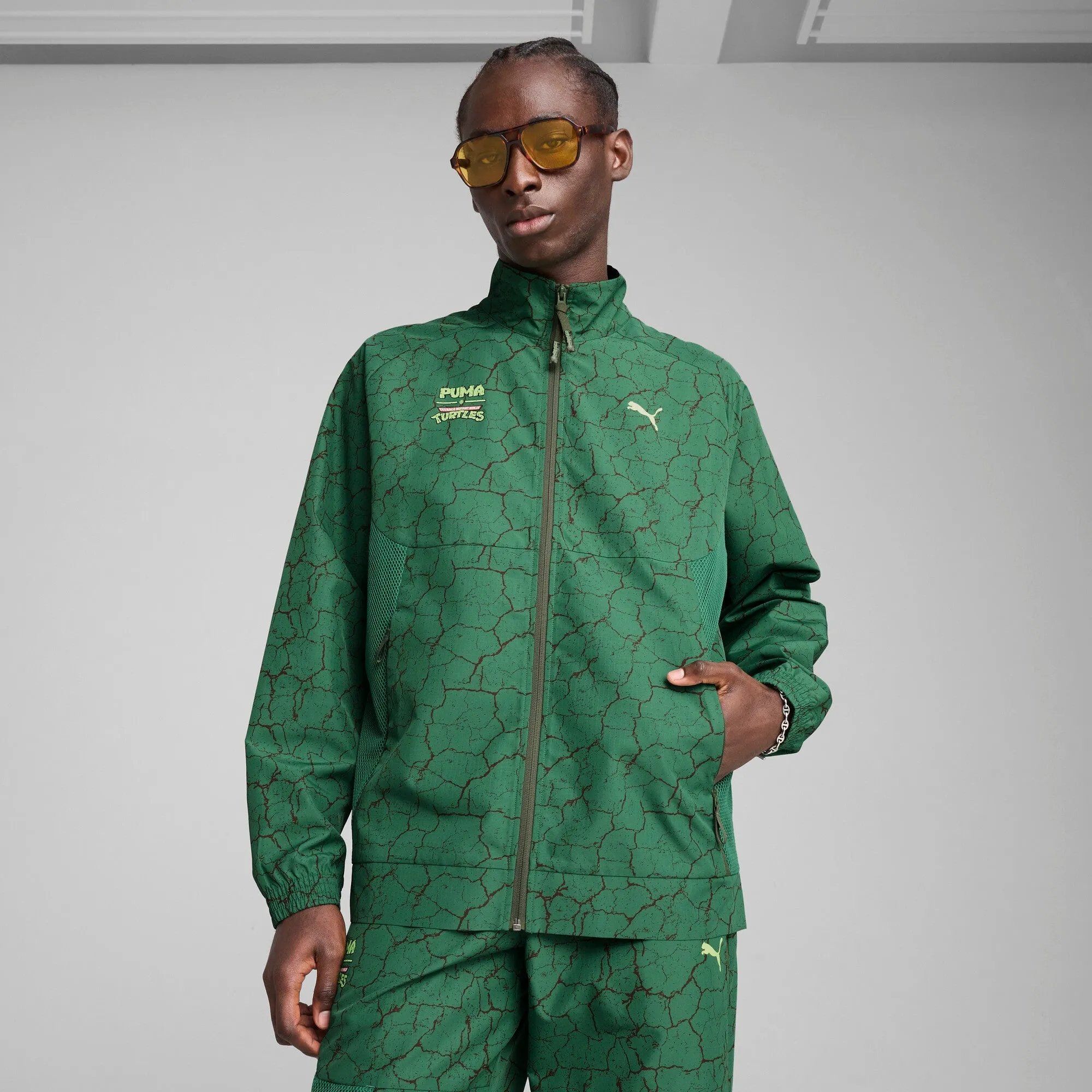 Puma Men's X Tmnt Tech Relaxed Track Jacket Jackets sold by Zulily product image thumbnail 3