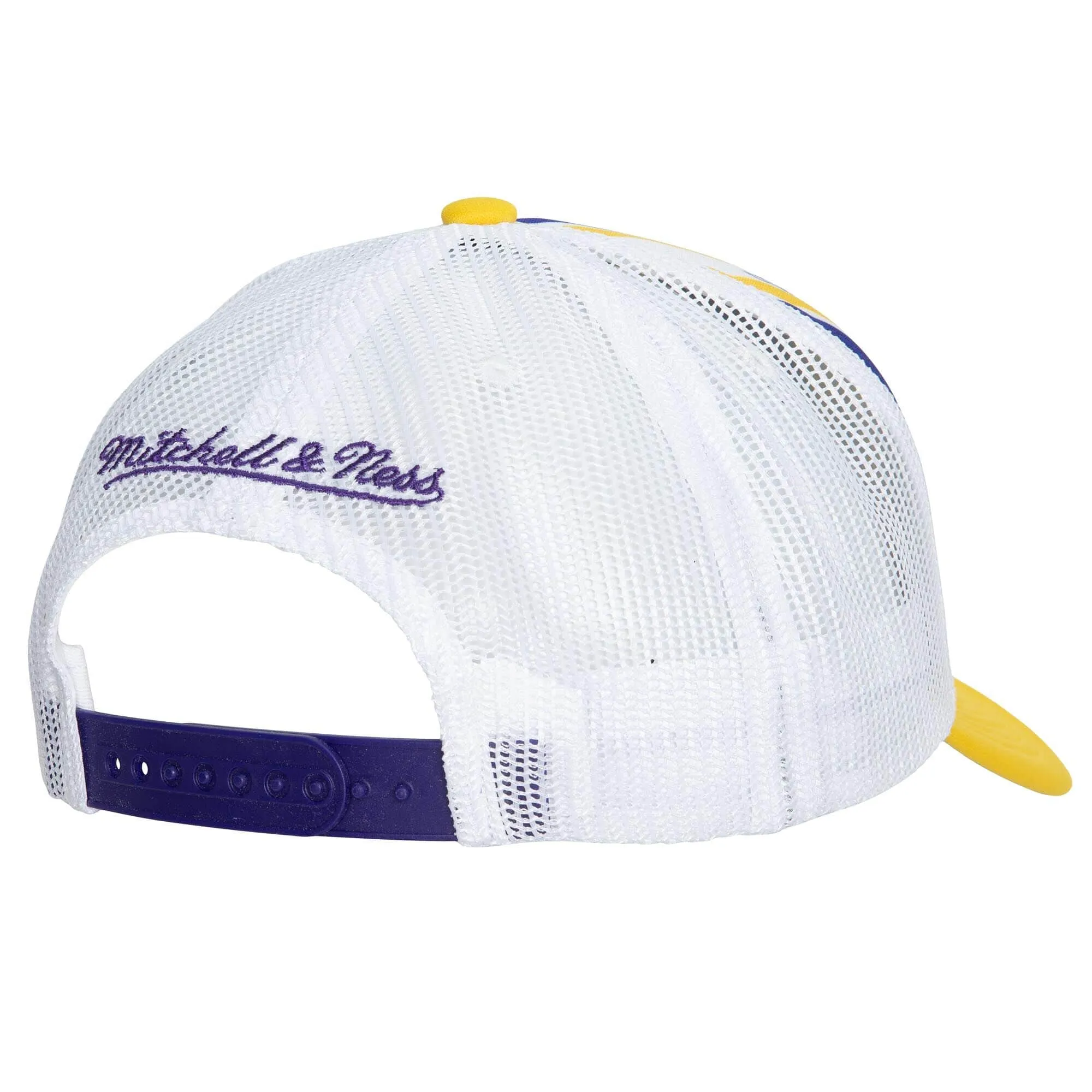 Mitchell & Ness Men's NBA Retro Trucker Snapback Hwc Lakers Snapback Caps sold by Zulily product image thumbnail 2