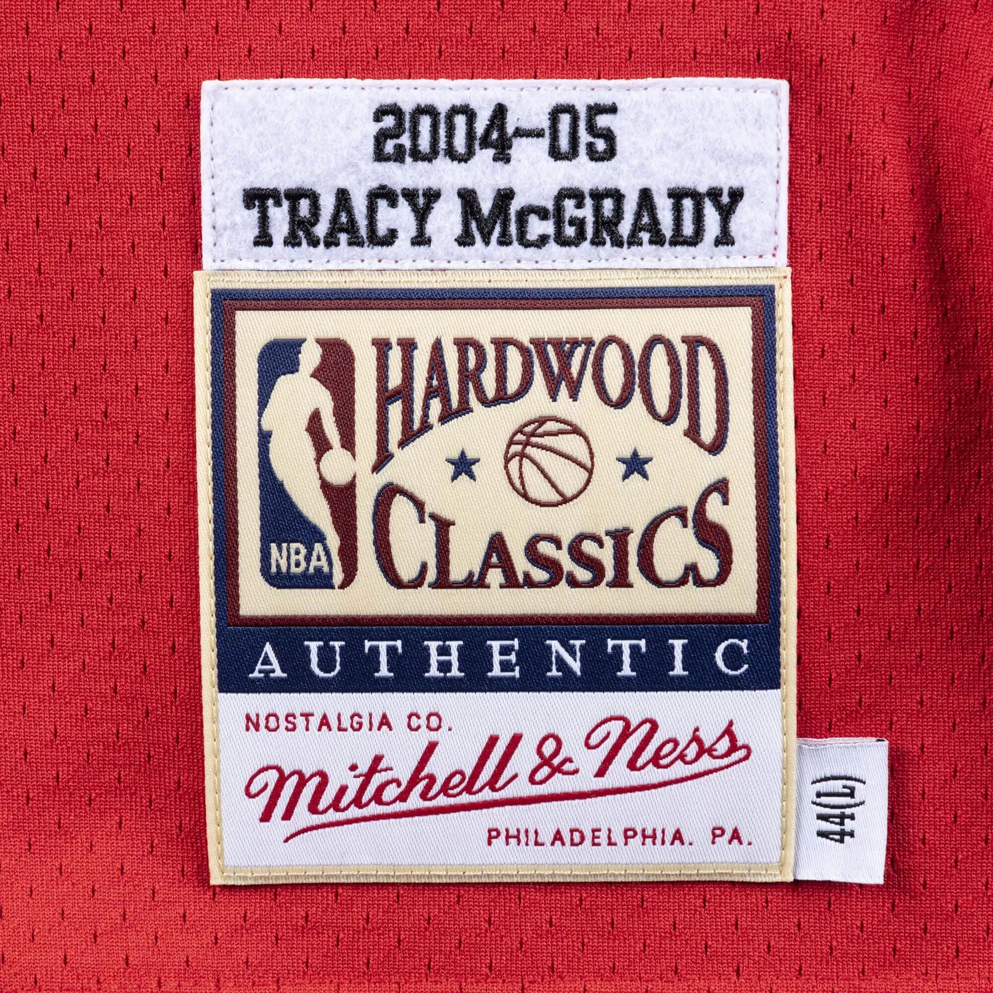 Mitchell & Ness Men's NBA Authentic Jersey 2004 Houston Rockets Tracy Mcgrady Jerseys sold by Zulily product image thumbnail 3
