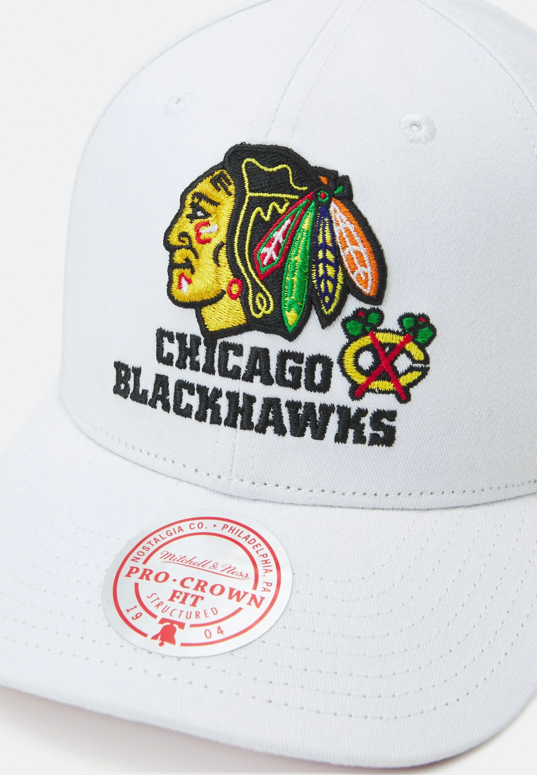 Mitchell & Ness Men's NHL All In Pro Snapback Blackhawks White sold by Zulily product image thumbnail 4