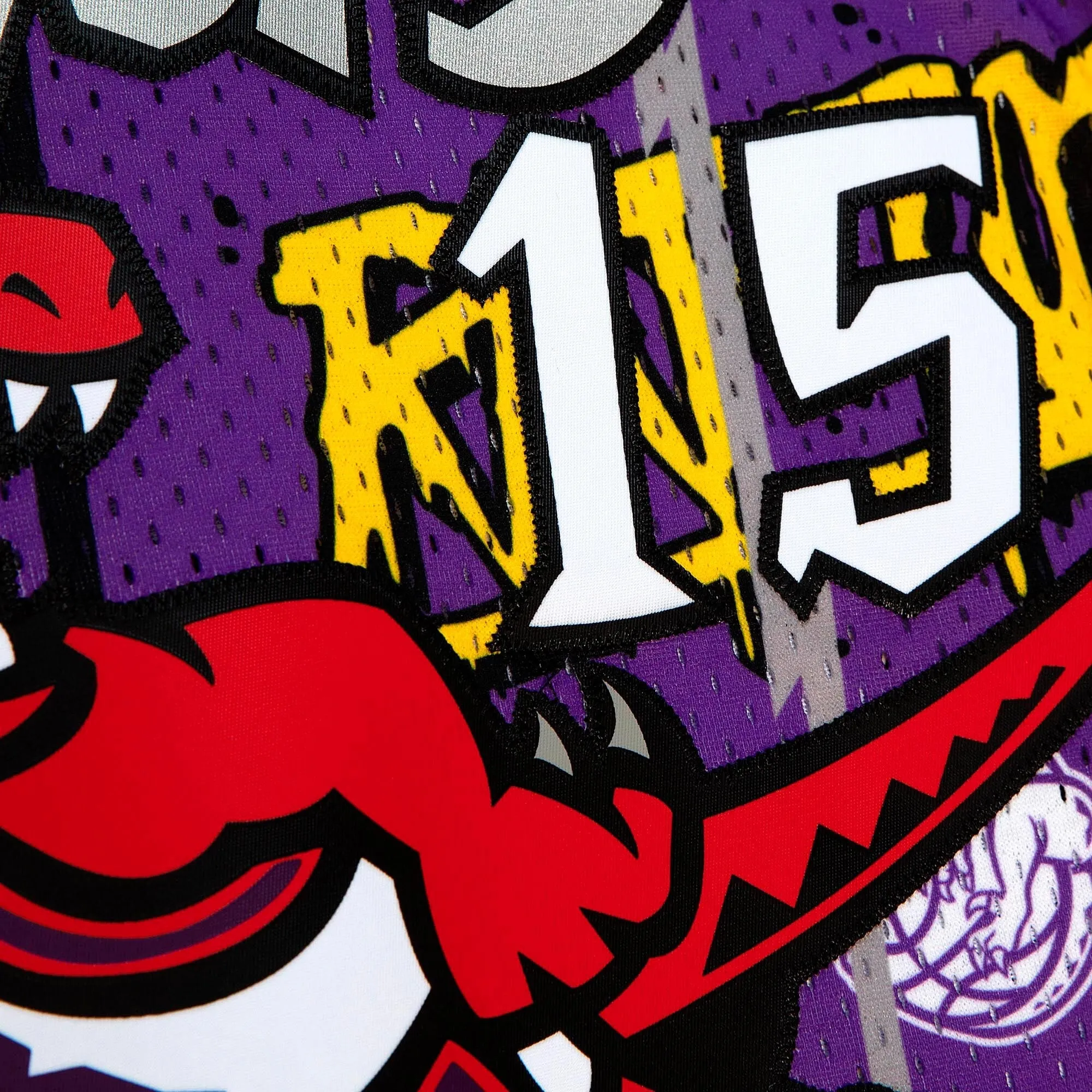 Mitchell & Ness Men's Slap Sticker Swingman Jersey Raptors 1998 Vince Carter Jerseys sold by Zulily product image thumbnail 5