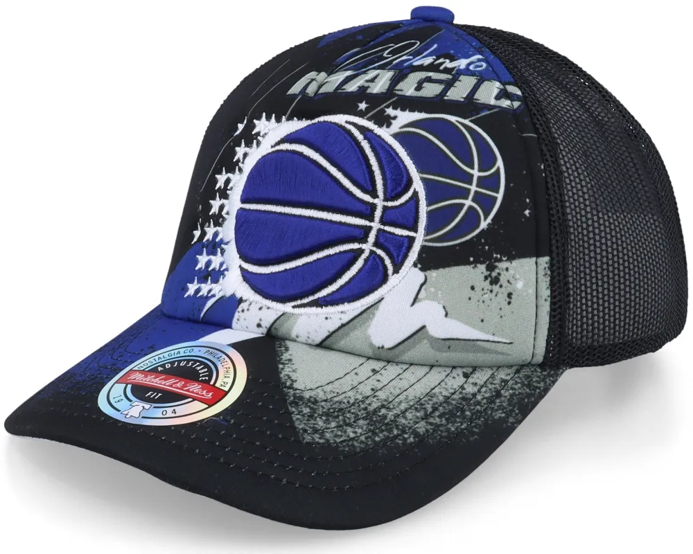 Mitchell & Ness Men's NBA Orlando Magic Hyper Trucker Snapback made by Mitchell & Ness