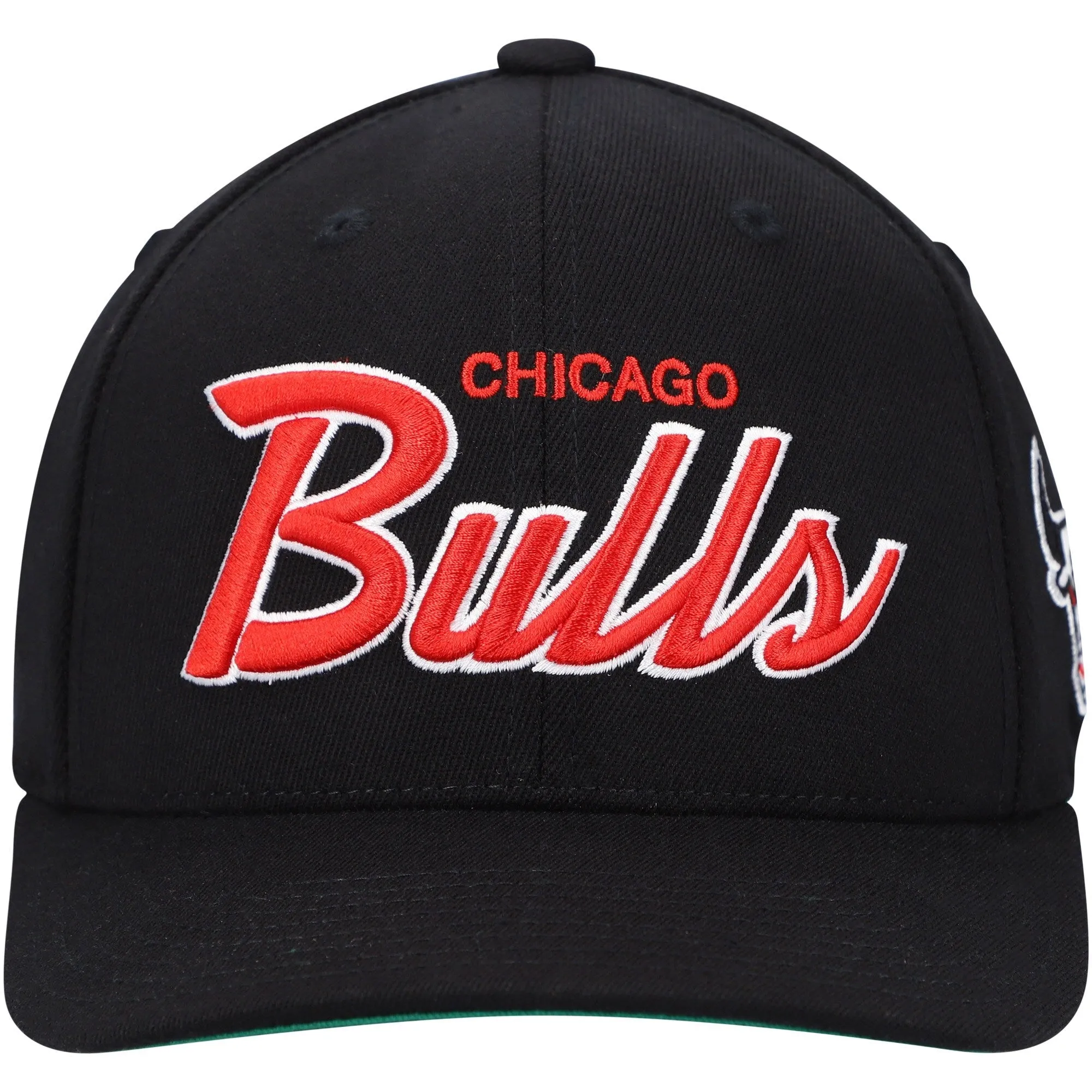 Mitchell & Ness Men's NBA Chicago Bulls Foundation Script Strecth Snapback sold by Zulily product image thumbnail 2