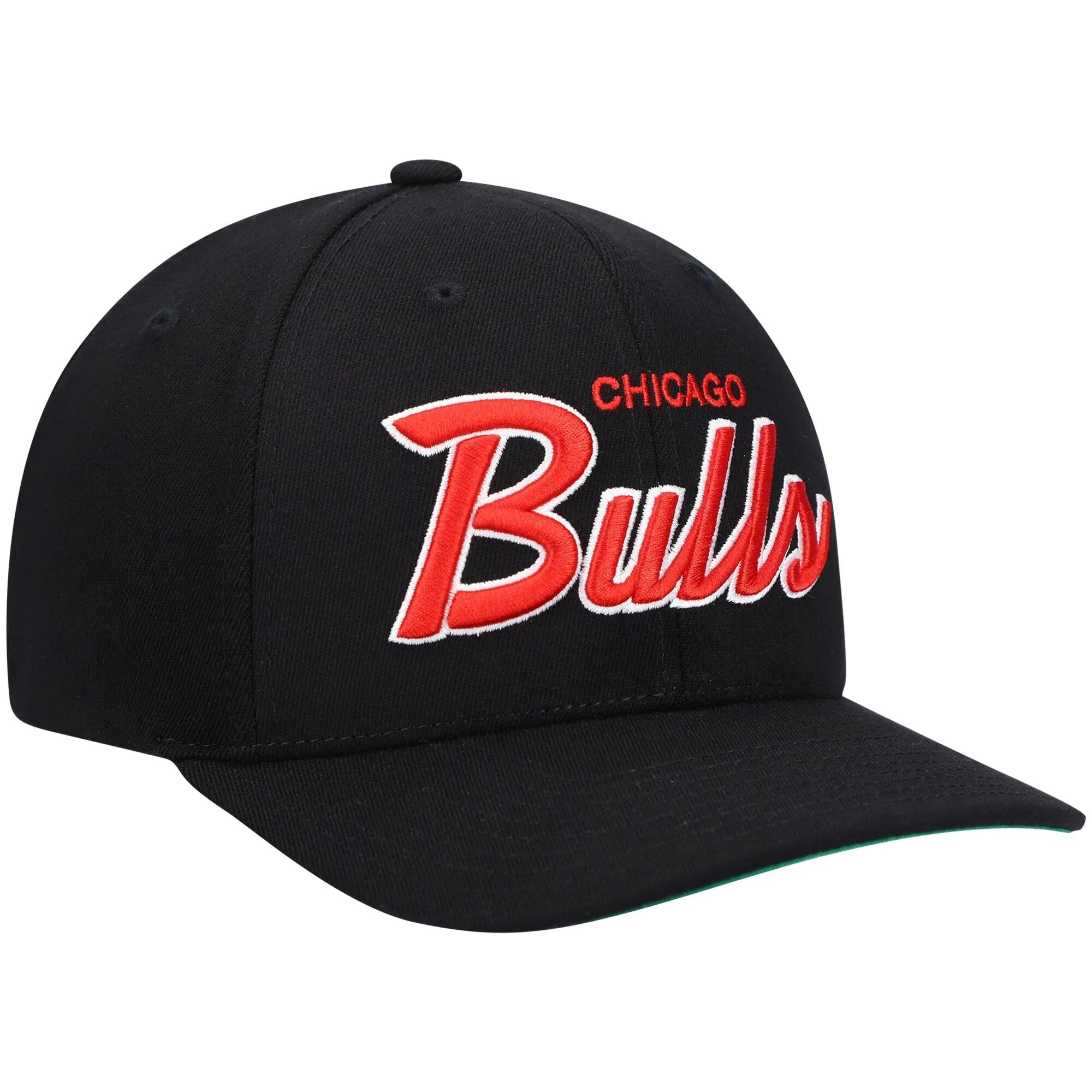 Mitchell & Ness Men's NBA Chicago Bulls Foundation Script Strecth Snapback sold by Zulily product image thumbnail 3