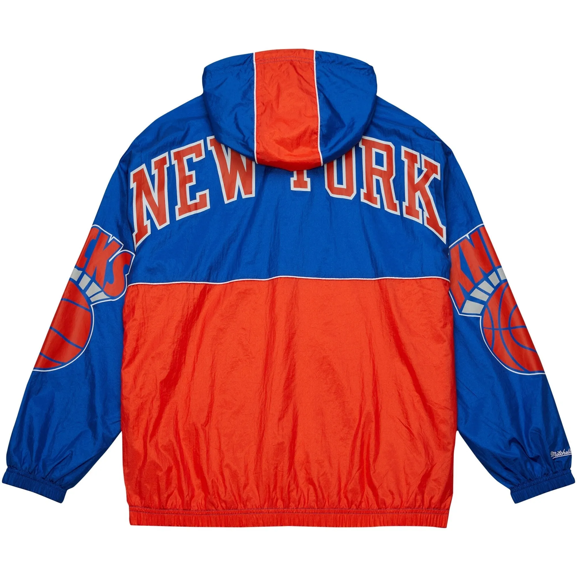 Mitchell & Ness Men's Team Og 2.0 Anorak Windbreaker Knicks Windbreakers sold by Zulily product image thumbnail 2