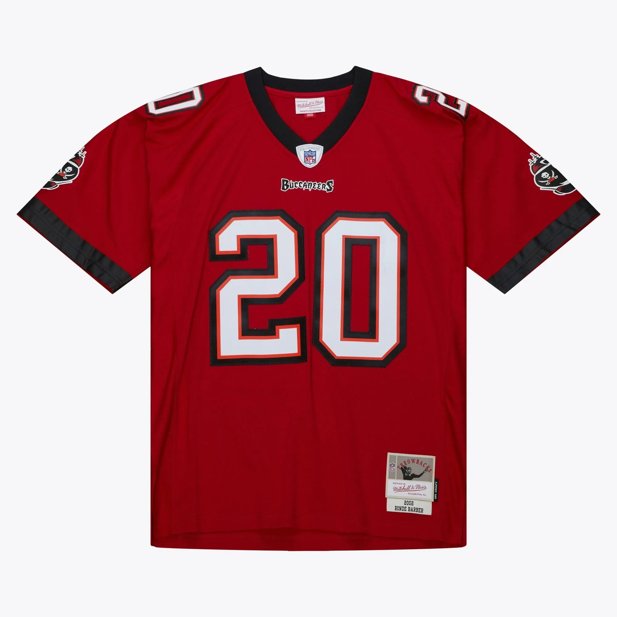 Mitchell & Ness Men's NFL Dark Jersey Buccaneers 2002 Ronde Barber Jerseys sold by Zulily product image thumbnail 2