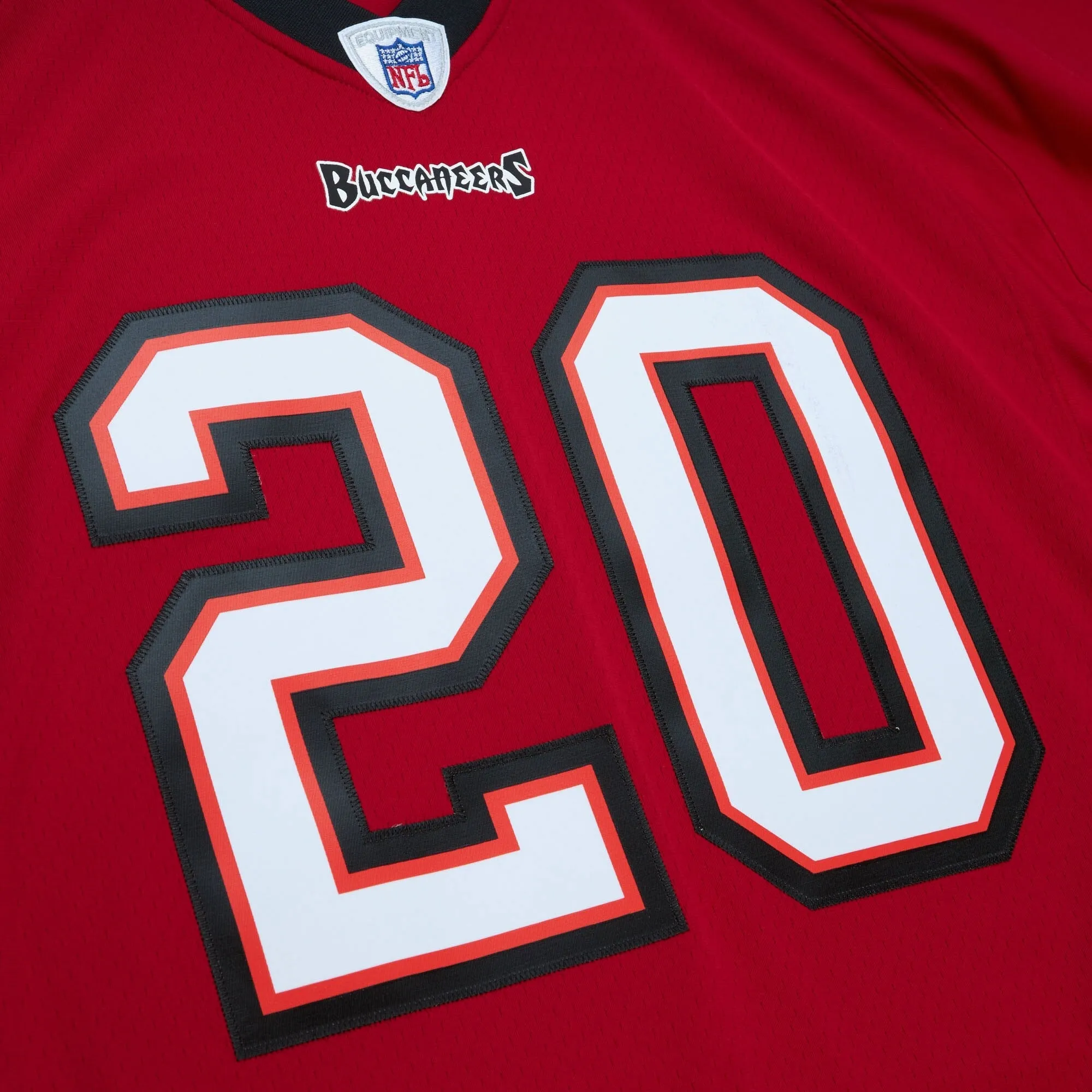 Mitchell & Ness Men's NFL Dark Jersey Buccaneers 2002 Ronde Barber Jerseys sold by Zulily product image thumbnail 3