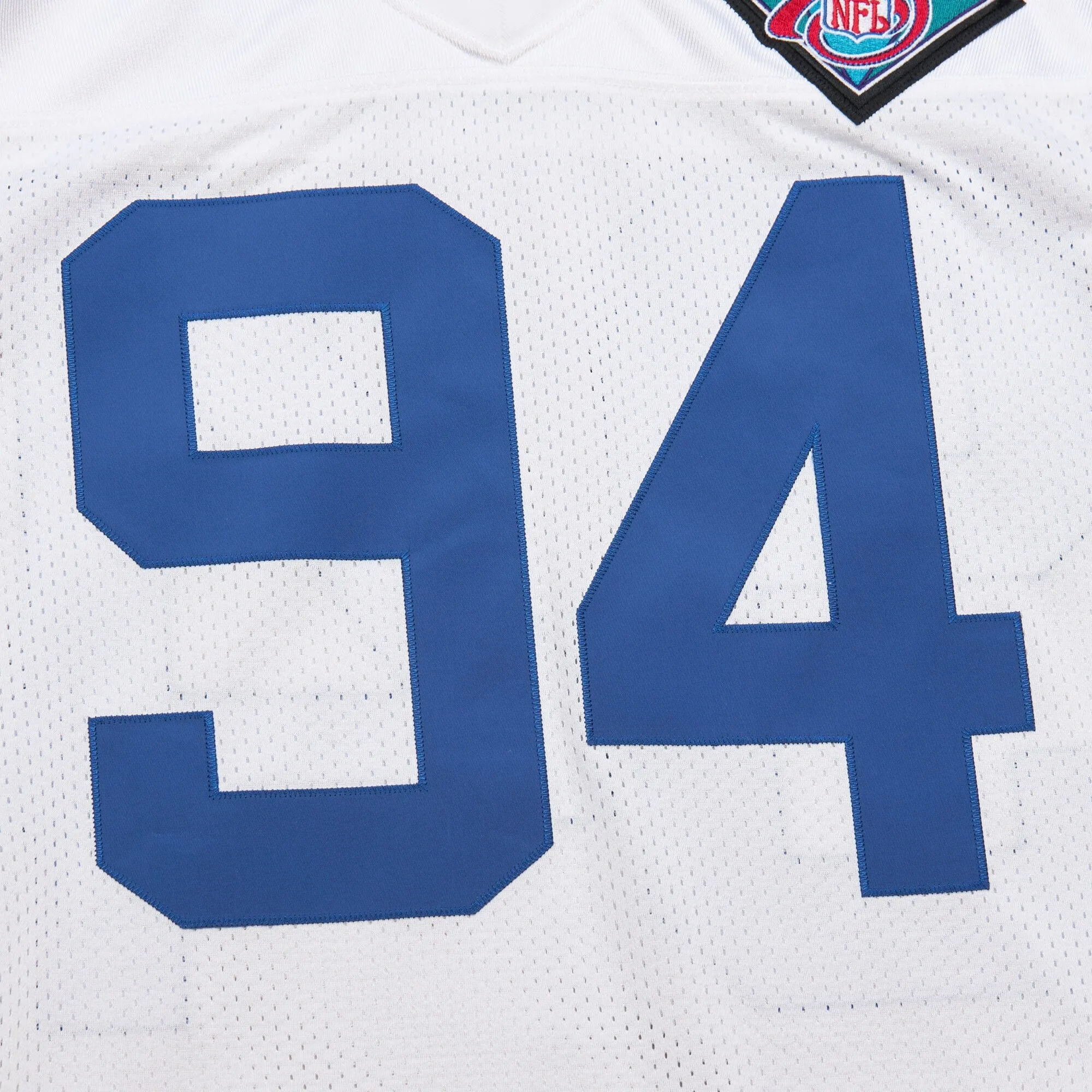 Mitchell & Ness Men's NFL White Jersey Cowboys 1994 Charles Haley Jerseys sold by Zulily product image thumbnail 3
