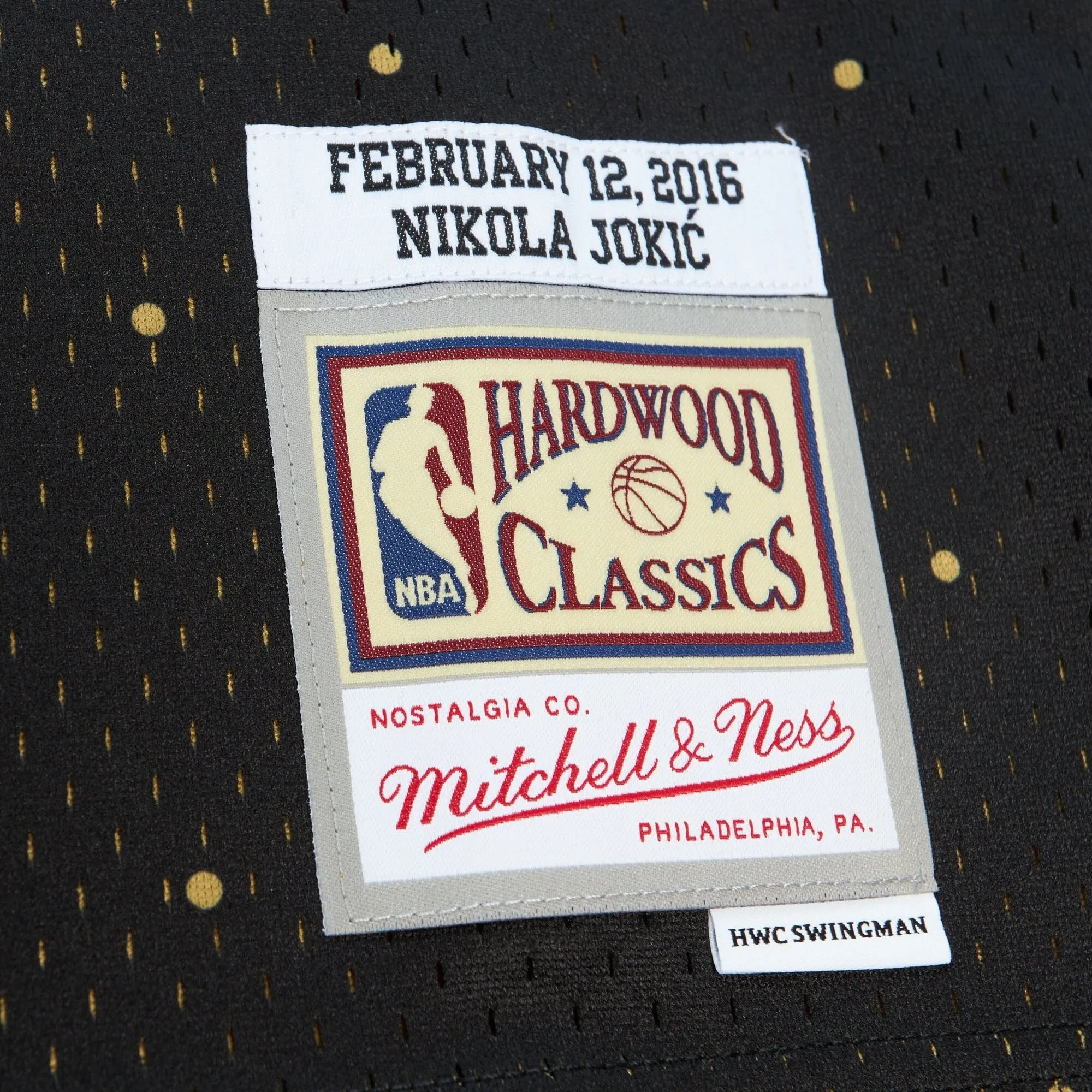 Mitchell & Ness Men's NBA World Jersey All-Star 2016 Nikola Jokic Jerseys sold by Zulily product image thumbnail 4