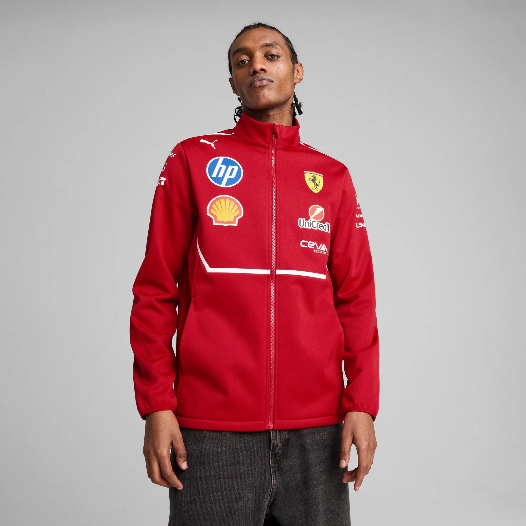 Puma Men's Sf Scuderia Ferrari Team Softshell Jacket Jackets sold by Zulily product image thumbnail 2