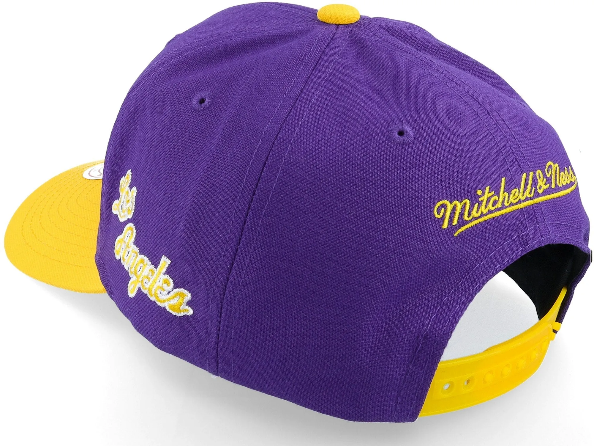 Mitchell & Ness Men's NBA Team Script 2.0 Pro Snapback Hwc Lakers Snapback Caps sold by Zulily product image thumbnail 4