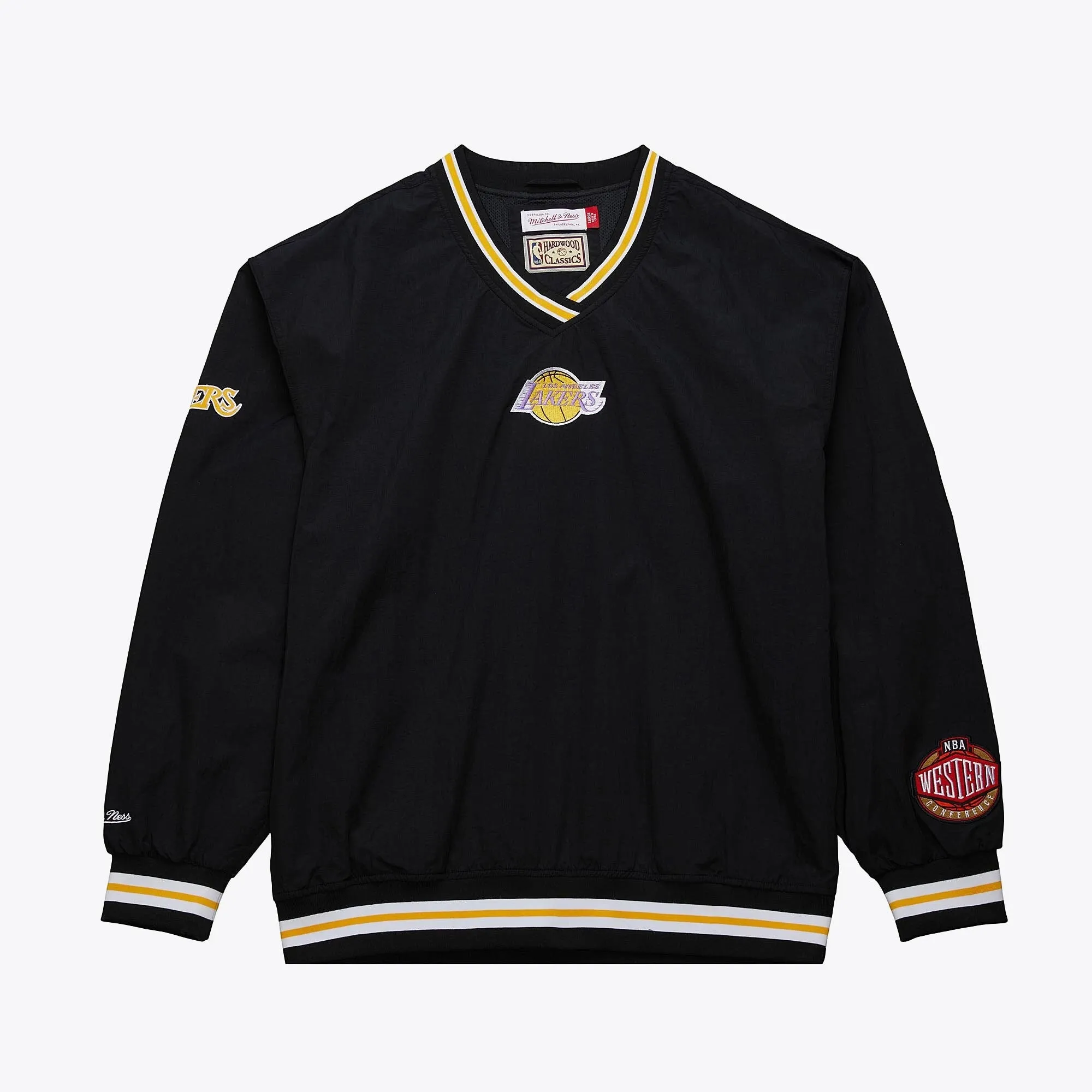 Mitchell & Ness Men's NBA Classic Nylon Pullover Vintage Logo Lakers sold by Zulily