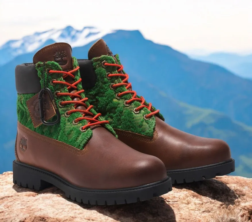 Timberland Men's Heritage Black Pioneers 6-Inch Waterproof Boot 'Brown Full-Grain' sold by Zulily product image thumbnail 2