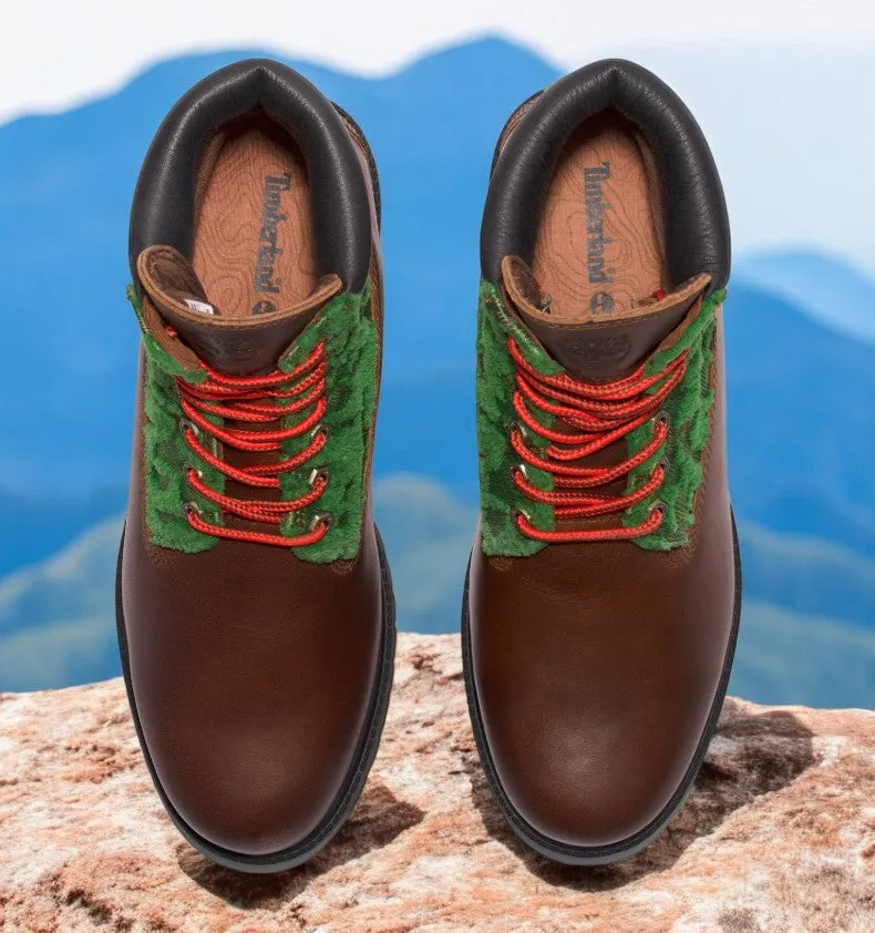 Timberland Men's Heritage Black Pioneers 6-Inch Waterproof Boot 'Brown Full-Grain' sold by Zulily product image thumbnail 4