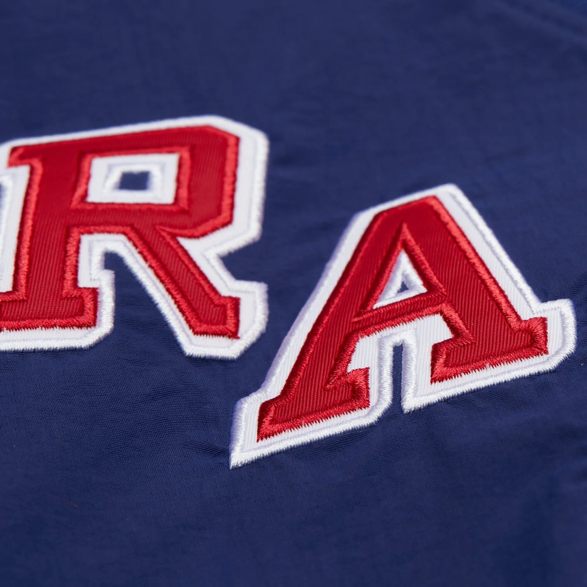 Mitchell & Ness Men's NHL Nylon Pullover Jacket Vintage Logo Rangers sold by Zulily product image thumbnail 5