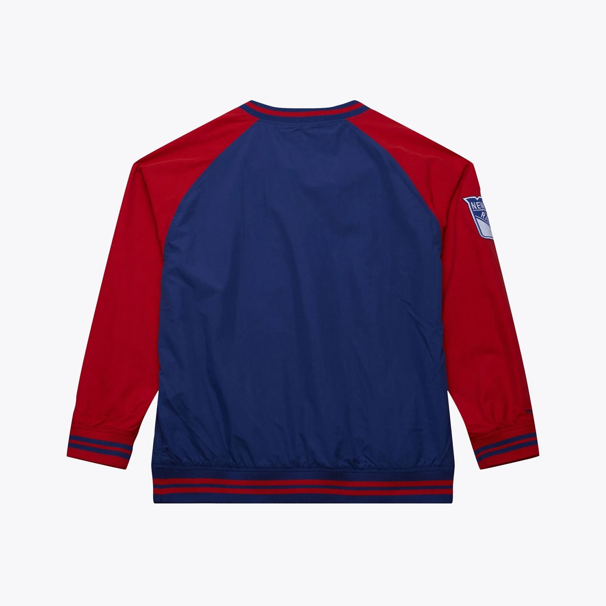 Mitchell & Ness Men's NHL Nylon Pullover Jacket Vintage Logo Rangers sold by Zulily product image thumbnail 2