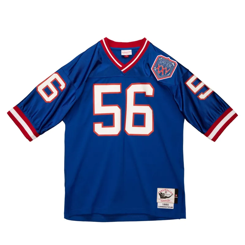 Mitchell & Ness NFL Authentic Jersey Ny Giants 90 Lawrence Taylor Jerseys made by Mitchell & Ness