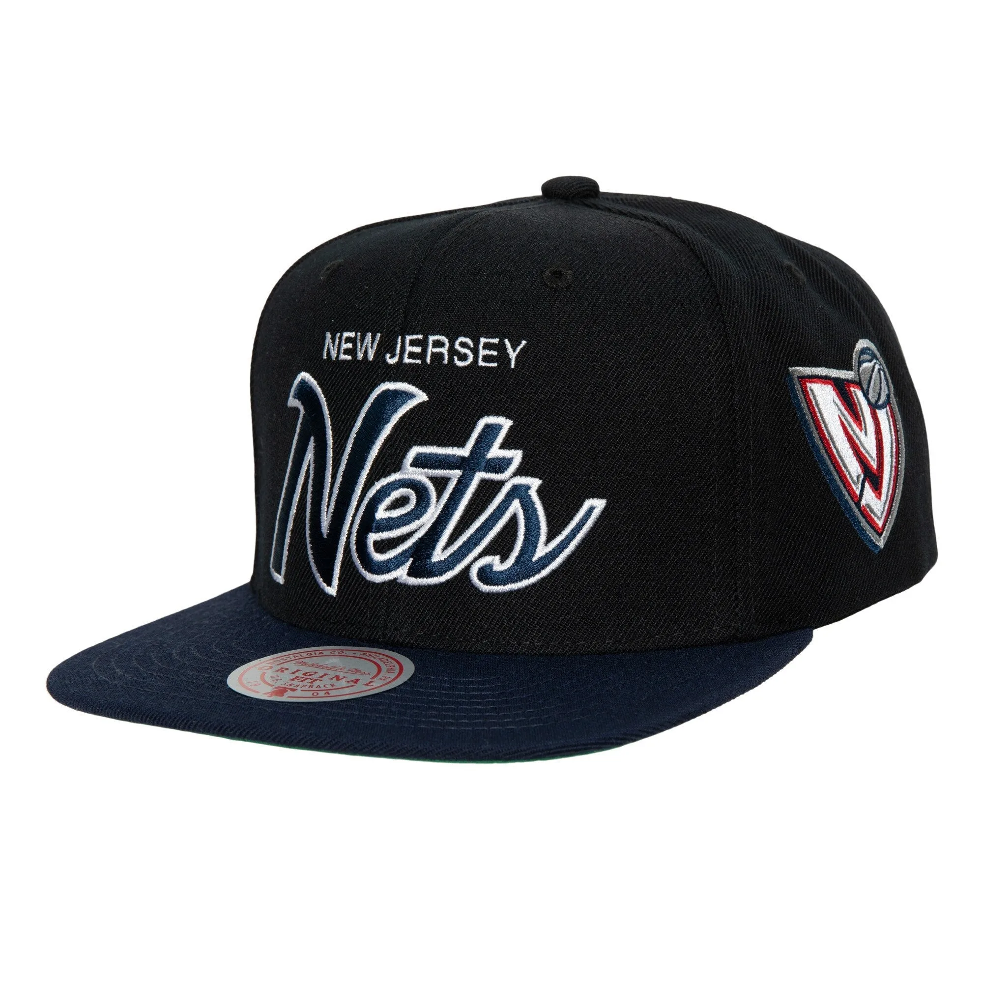 Mitchell & Ness Men's NBA Team Script 2.0 Snapback Hwc Nets Snapback Caps sold by Zulily
