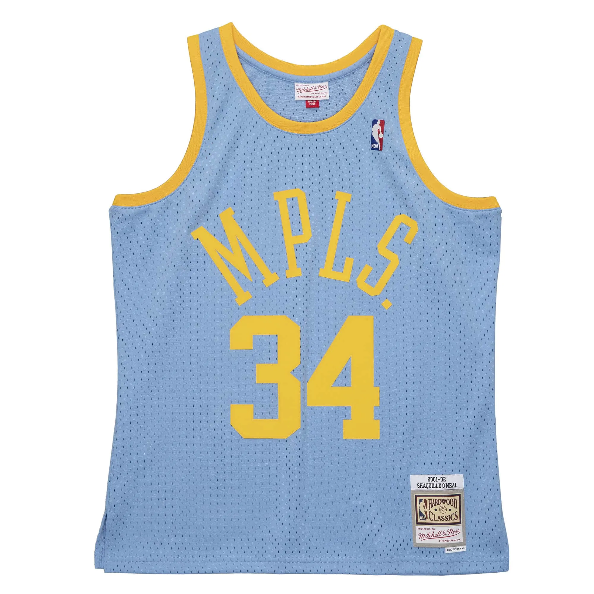 Mitchell & Ness Men's Authentic Jersey Lakers 2001 Shaq Jerseys sold by Zulily