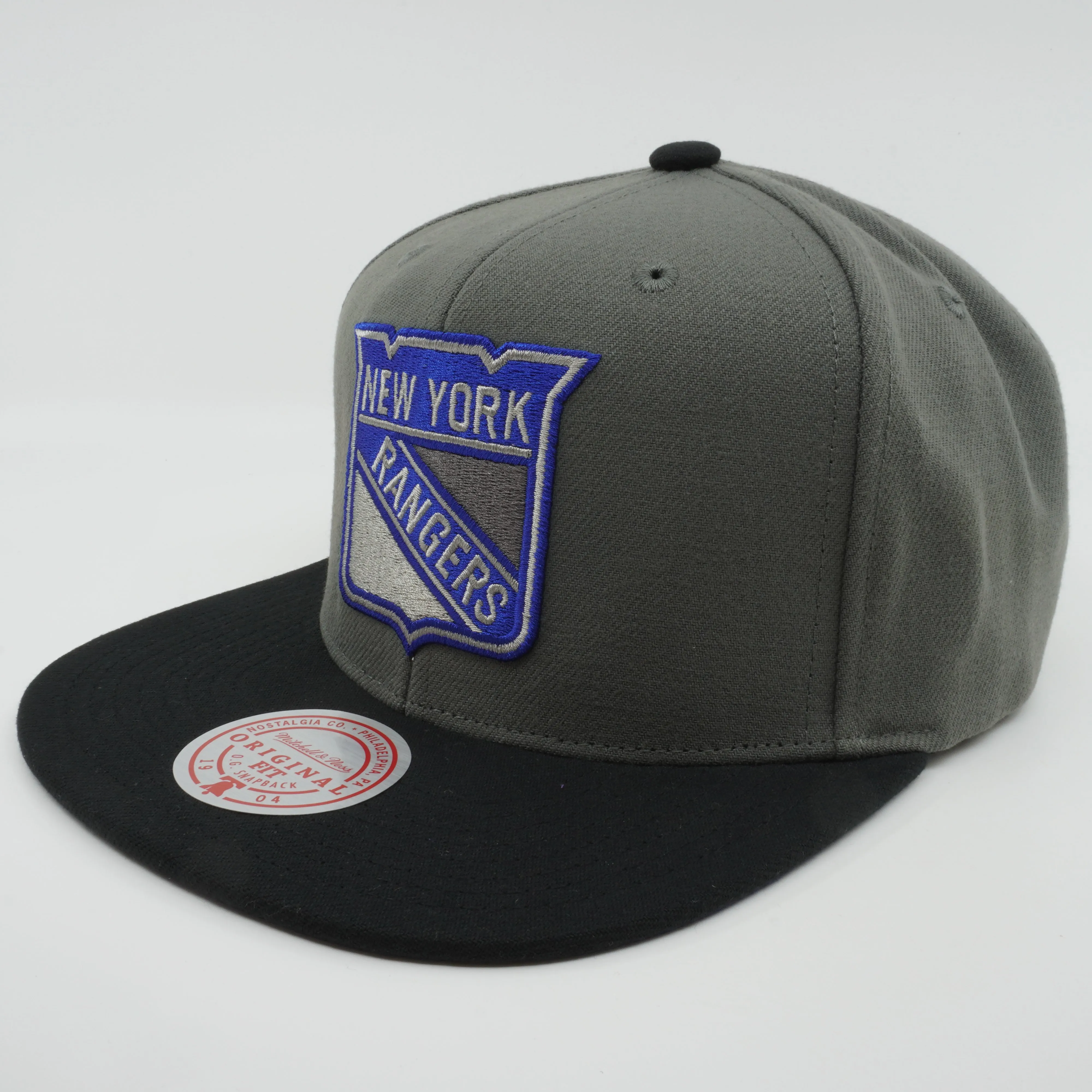Mitchell & Ness Men's NHL Storm Front Snapback Rangers Snapback Caps sold by Zulily