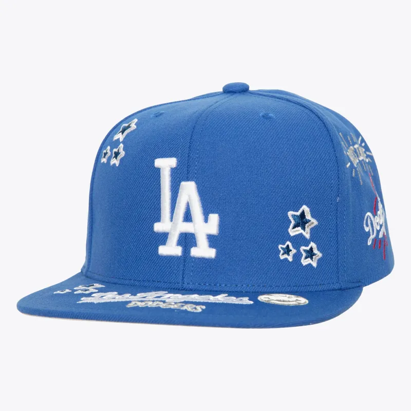 Mitchell & Ness Men's MLB All Out Snapback Dodgers Snapback Caps sold by Zulily