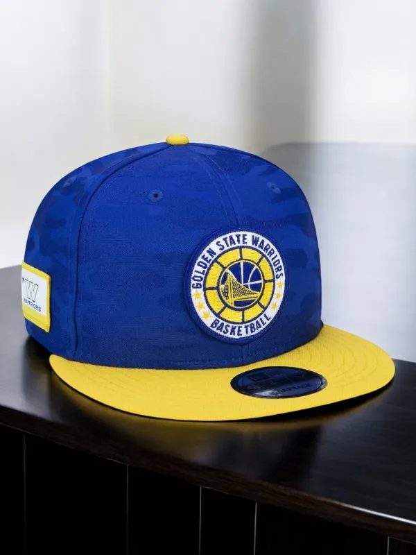 New Era Men's NBA Golden State Warriors Tipoff Series 9Fifty Snapback Hats made by New Era
