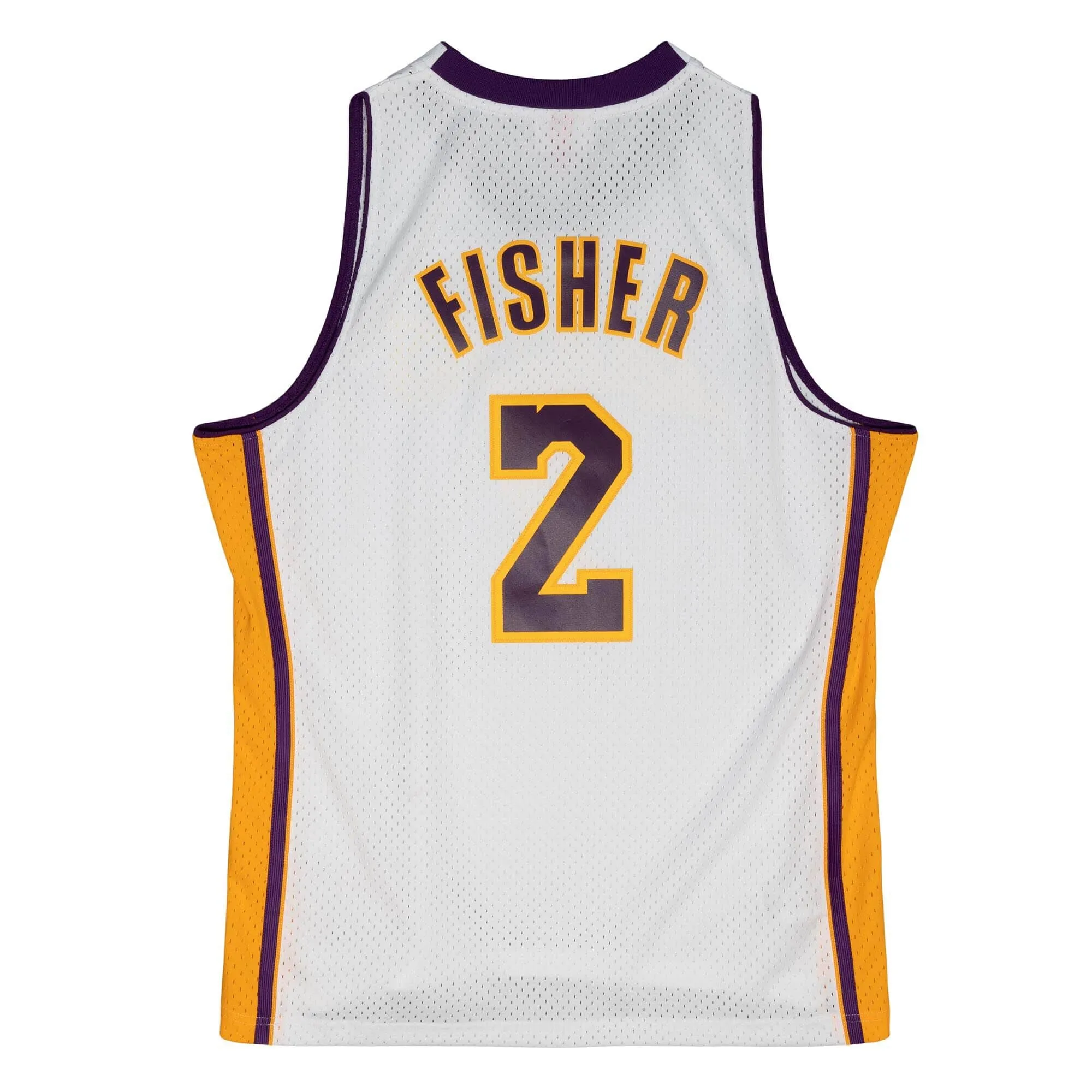 Mitchell & Ness NBA Alternate Jersey La Lakers 2002 Derek Fisher sold by Zulily product image thumbnail 2