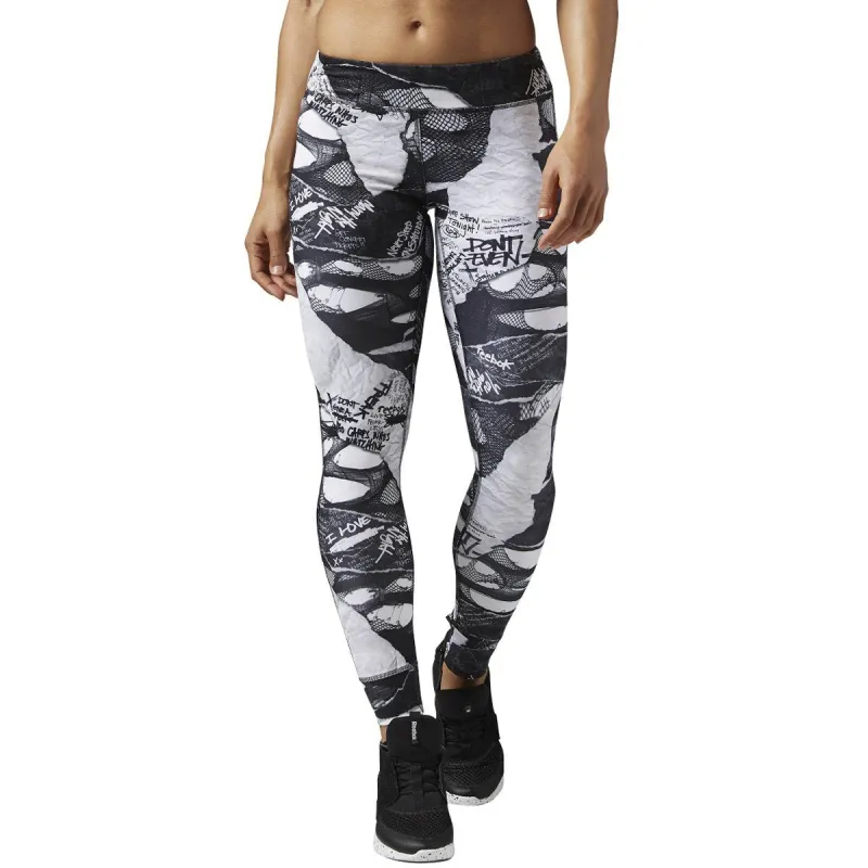 Reebok Women's Dance Shredded Punk Tights sold by Zulily