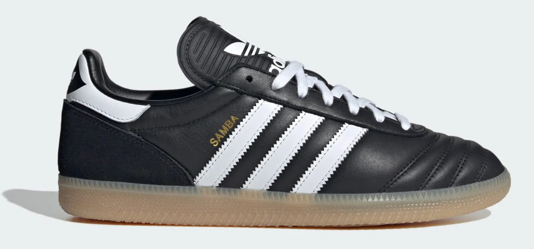 adidas Men's Samba Jp 'Black White Gum' Sneakers sold by Zulily