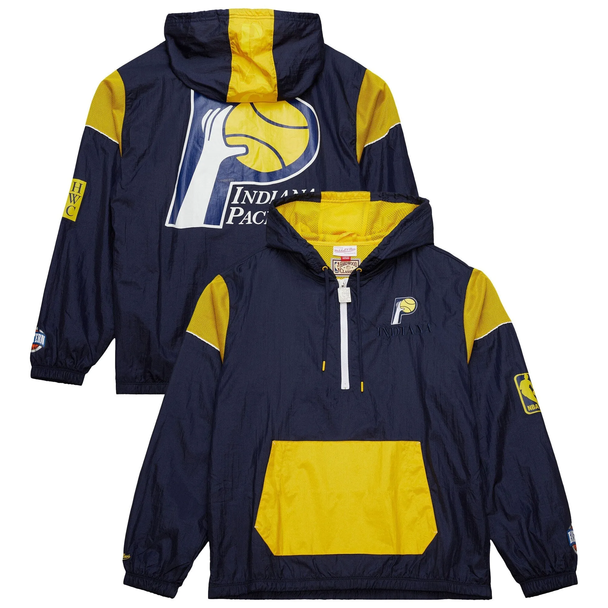 Mitchell & Ness Men's NBA Team Og 3.0 Anorak Vintage Logo Pacers sold by Zulily product image thumbnail 3