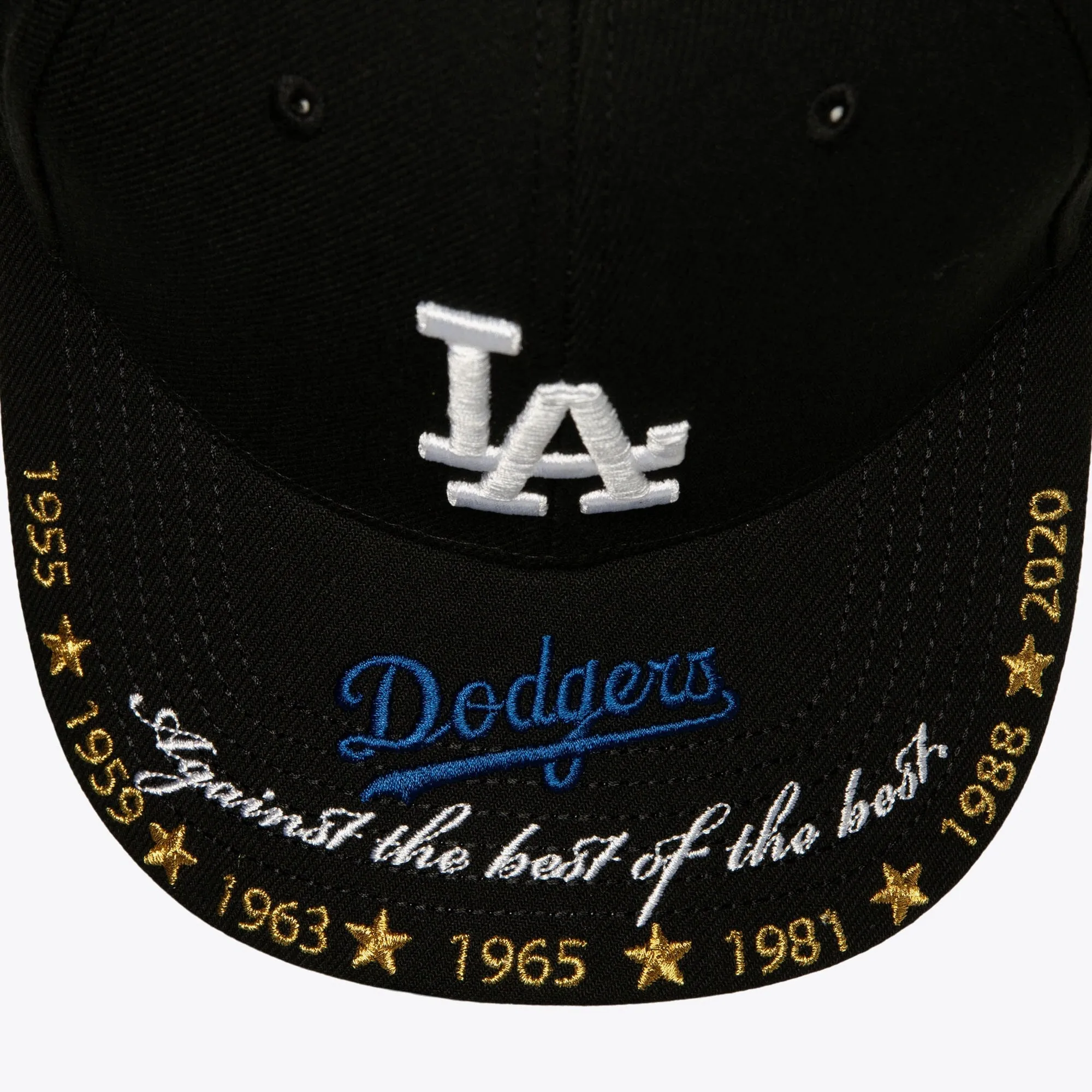 Mitchell & Ness Men's MLB Against The Best Pro Snapback Dodgers Snapback Caps sold by Zulily product image thumbnail 3