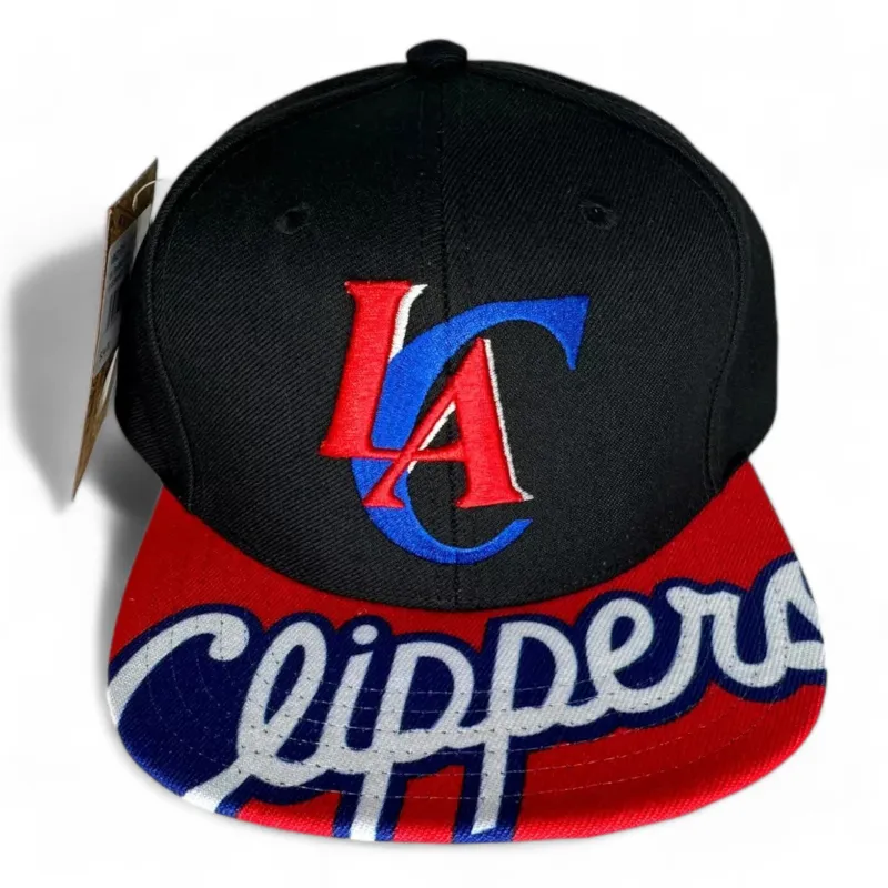 Mitchell & Ness Men's NBA Swingman Pop Snapback Hwc Clippers Black made by Mitchell & Ness