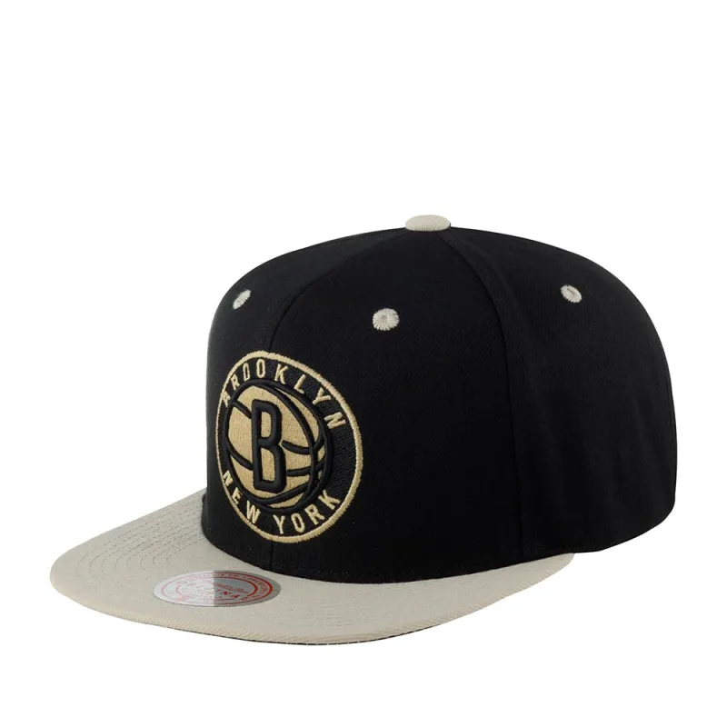 Mitchell & Ness Men's NBA Pin Drop Snapback Nets Snapback Caps sold by Zulily