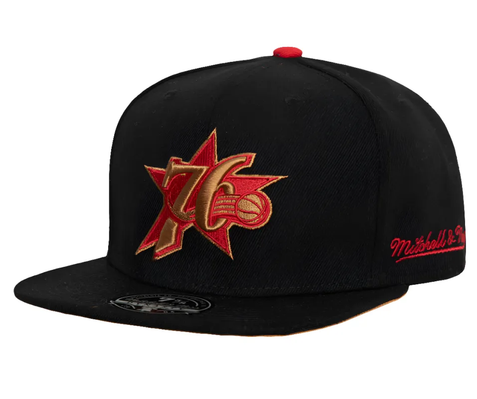 Mitchell & Ness Men's NBA Return Of The Mac Fitted Hwc 76Ers Fitted Caps sold by Zulily