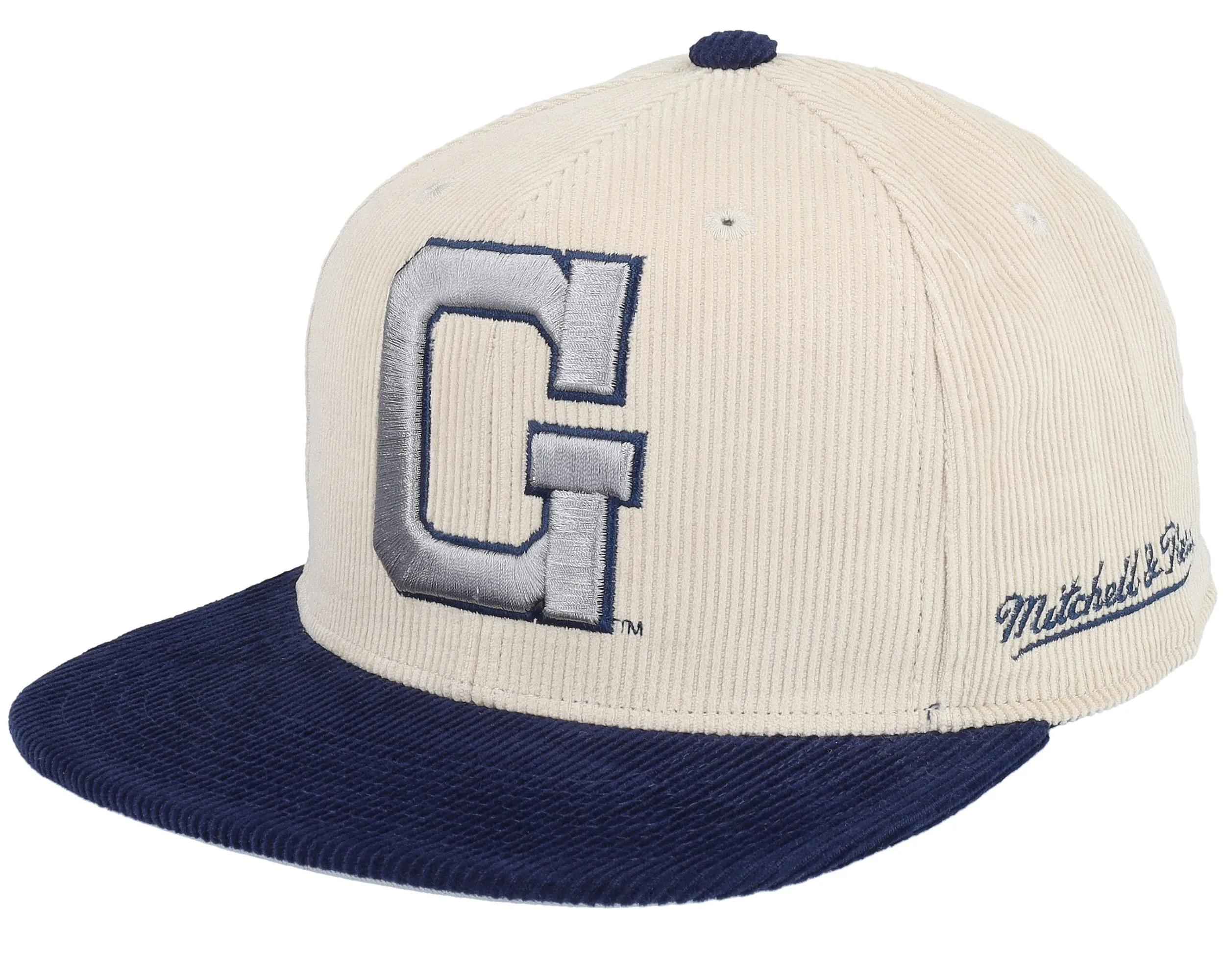 Mitchell & Ness Men's Ncaa 2 Tone Team Cord Fitted Georgetown Fitted Caps sold by Zulily product image thumbnail 2