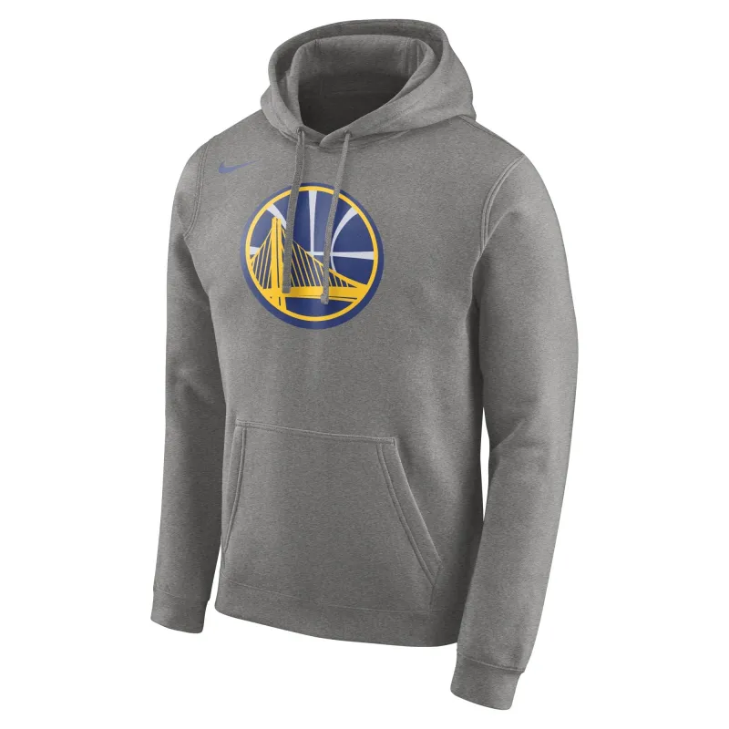 Nike Men's NBA Golden State Warriors Club Fleece Logo Pullover Hoodie sold by Zulily