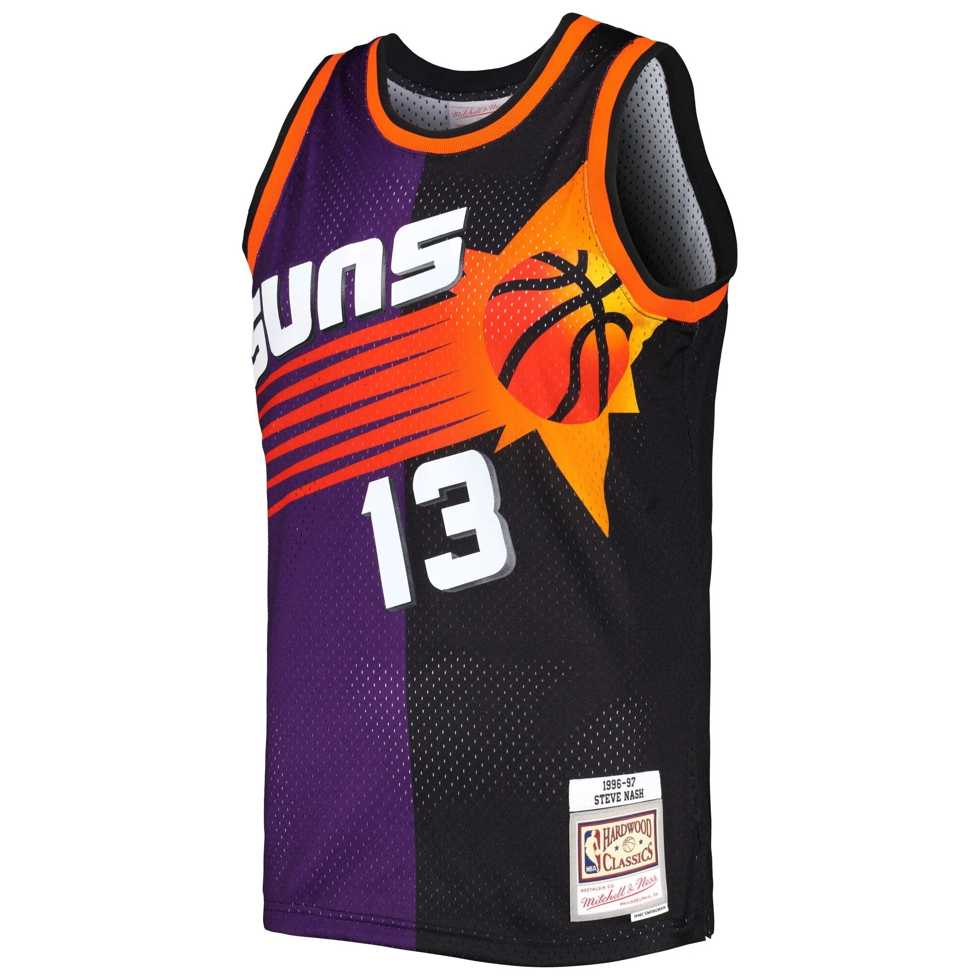 Mitchell & Ness NBA Split Swingman Jersey Phoenix Suns 1996 Steve Nash sold by Zulily product image thumbnail 2