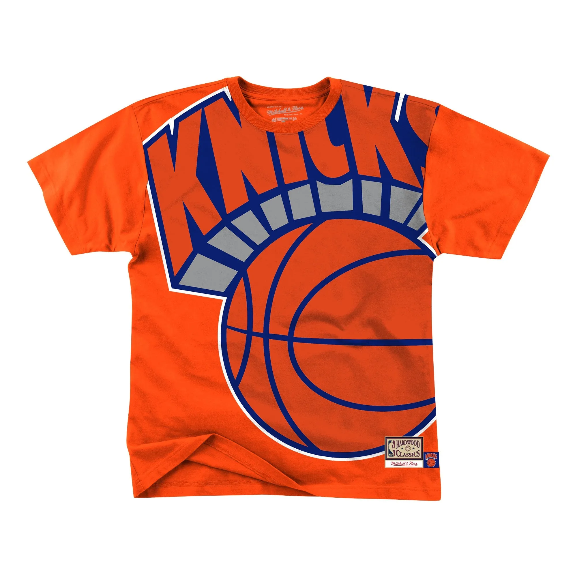 Mitchell & Ness Men's NBA Big Face Short Sleeve Tee New York Knicks T-Shirts sold by Zulily