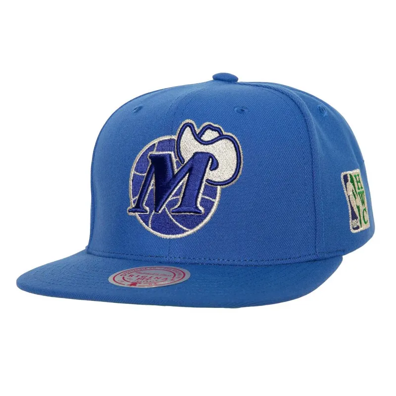 Mitchell & Ness Men's NBA Watch Me Shine Snapback Hwc Mavericks Snapback Caps made by Mitchell & Ness