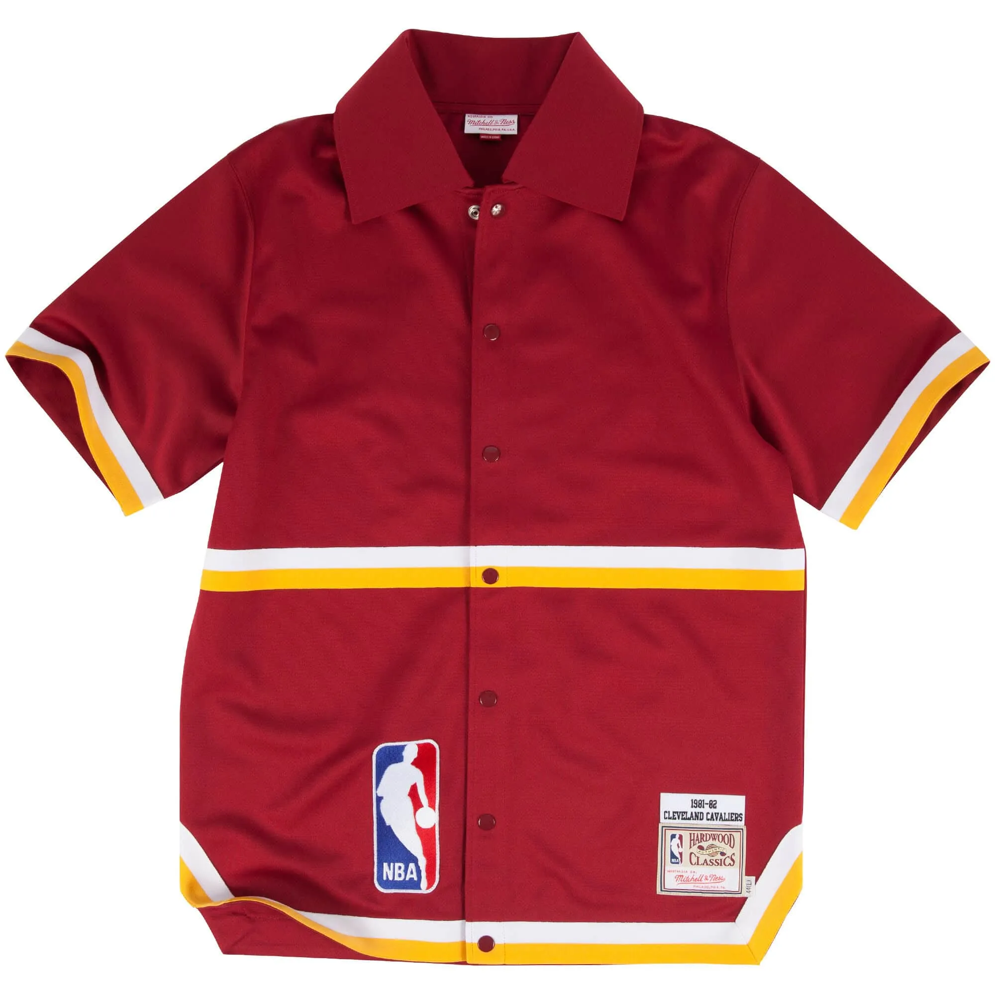 Mitchell & Ness Men's NBA Authentic Shooting Shirt Cleveland Cavaliers 1981 Shooting Shirt sold by Zulily product image thumbnail 2