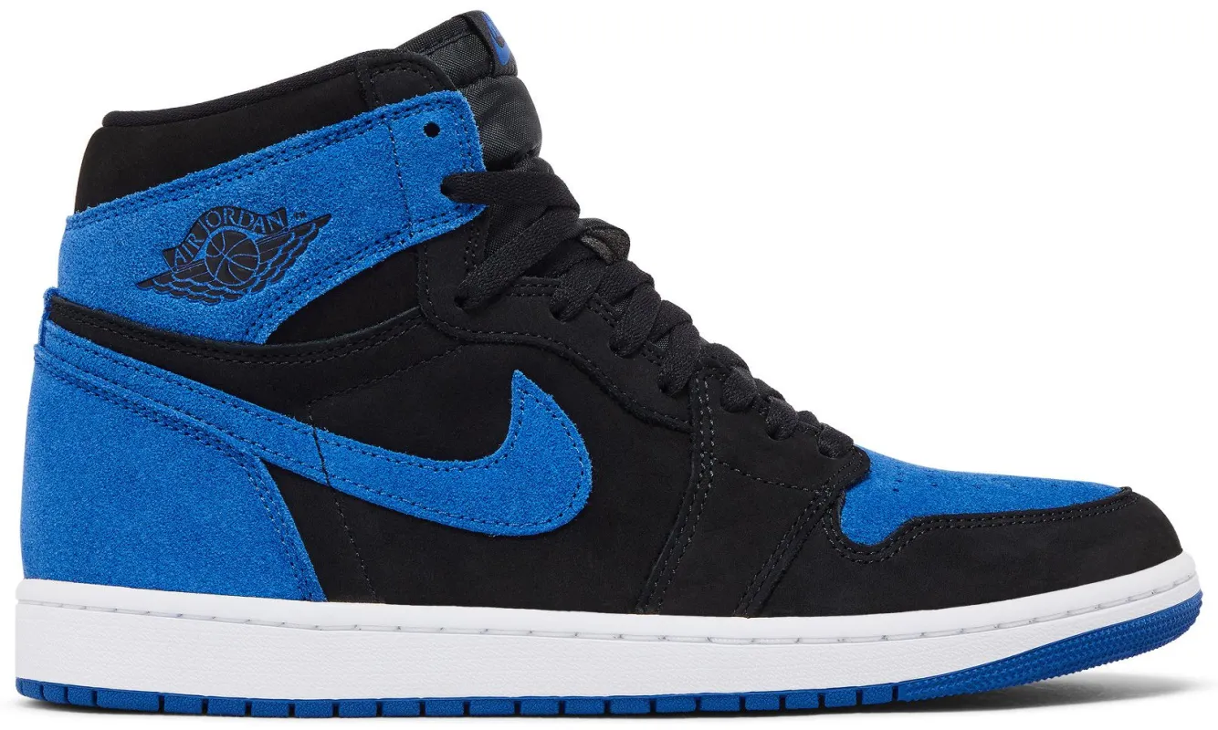 Air Jordan Men's Retro 1 High Og "Royal Reimagined" Sneakers sold by Zulily