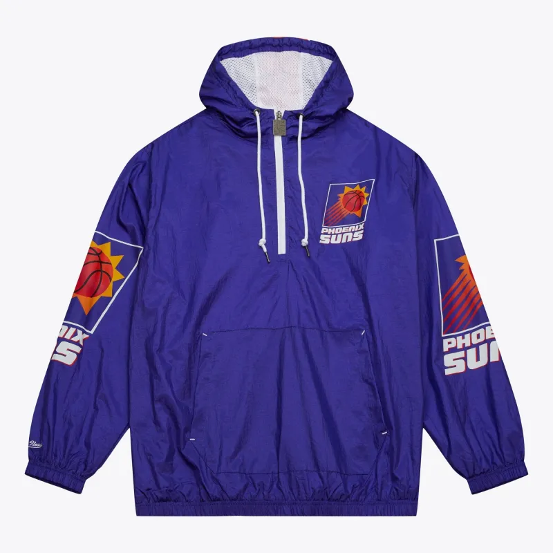 Mitchell & Ness Men's Team Og 2.0 Anorak Windbreaker Suns Windbreakers made by Mitchell & Ness