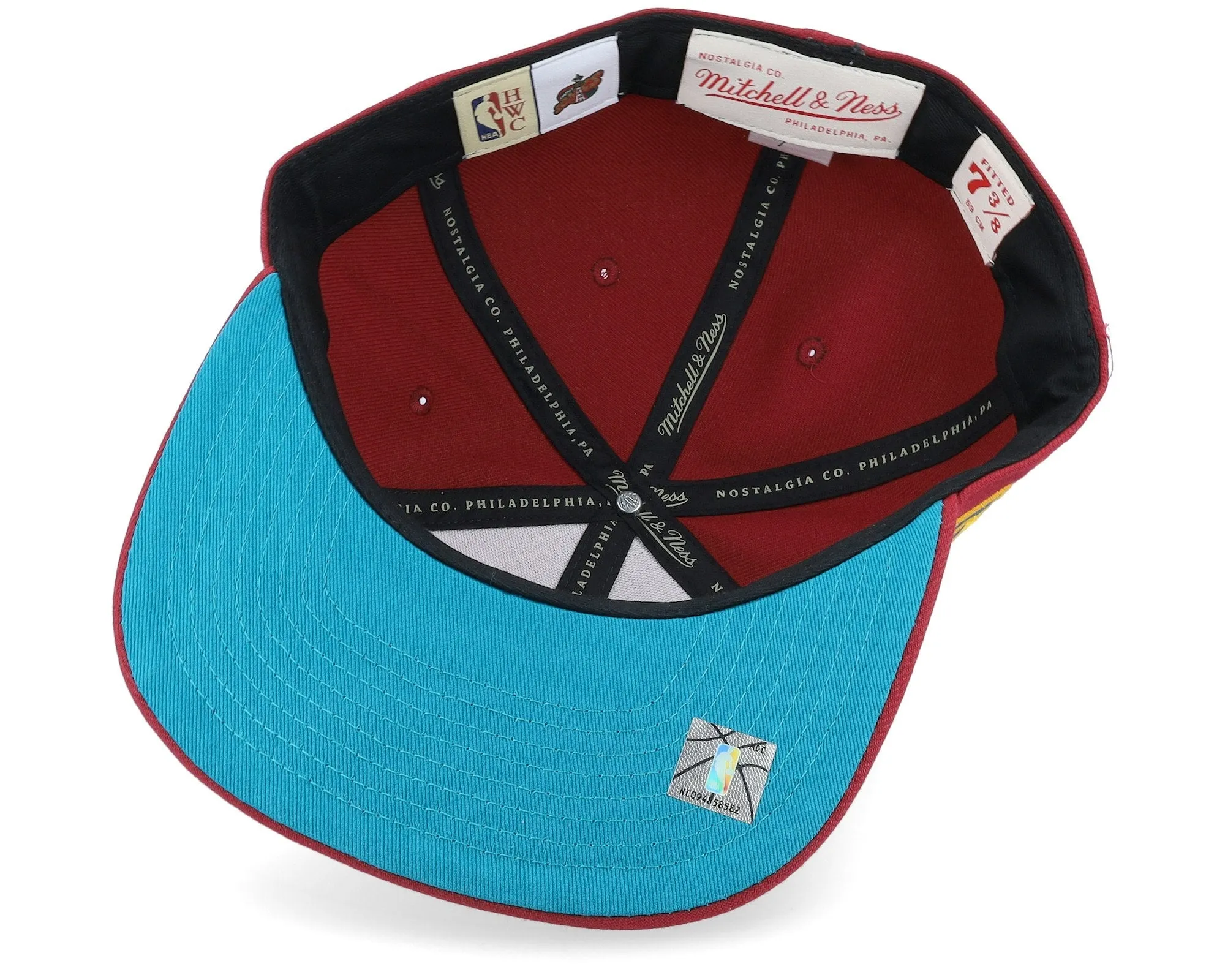 Mitchell & Ness Men's NBA Northern Lights Fitted Hwc Supersonics Fitted Caps sold by Zulily product image thumbnail 5