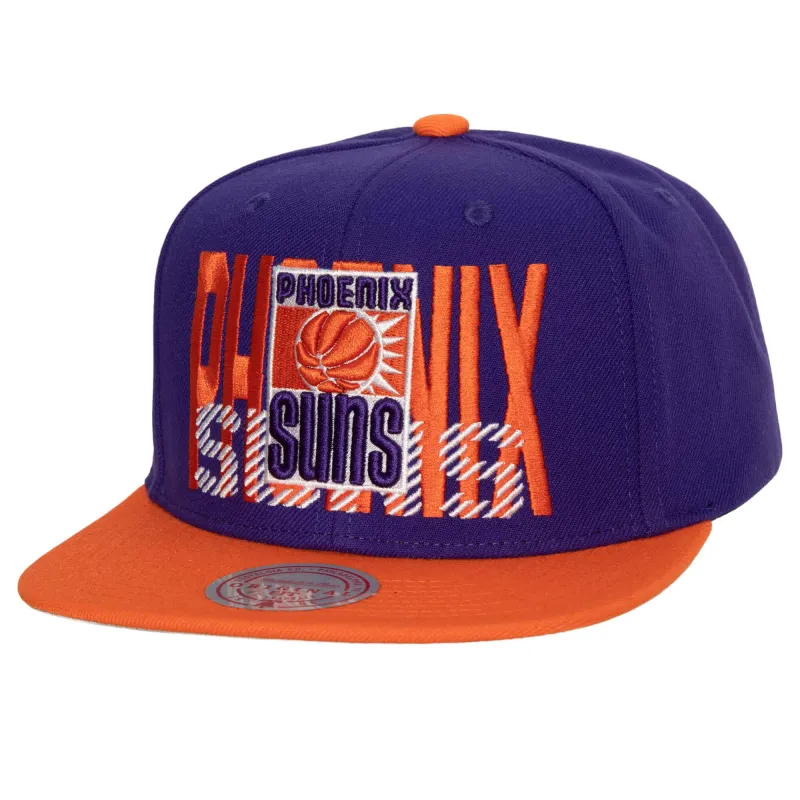 Mitchell & Ness Men's NBA Cross Check Snapback Hwc Suns made by Mitchell & Ness